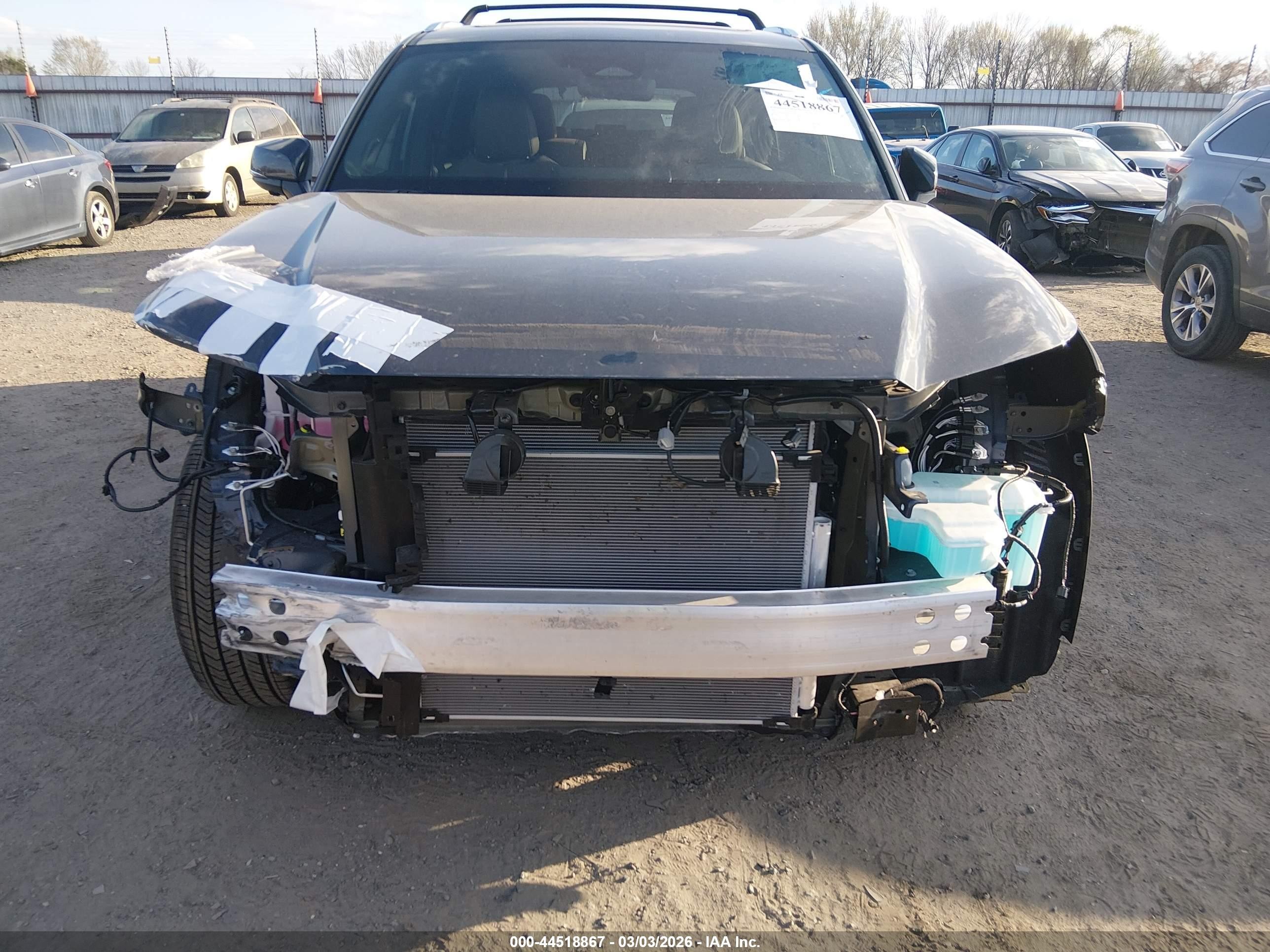 2025 Toyota Grand Highlander Hybrid Platinum Max Blue vin: 5TDADAB53SS025384