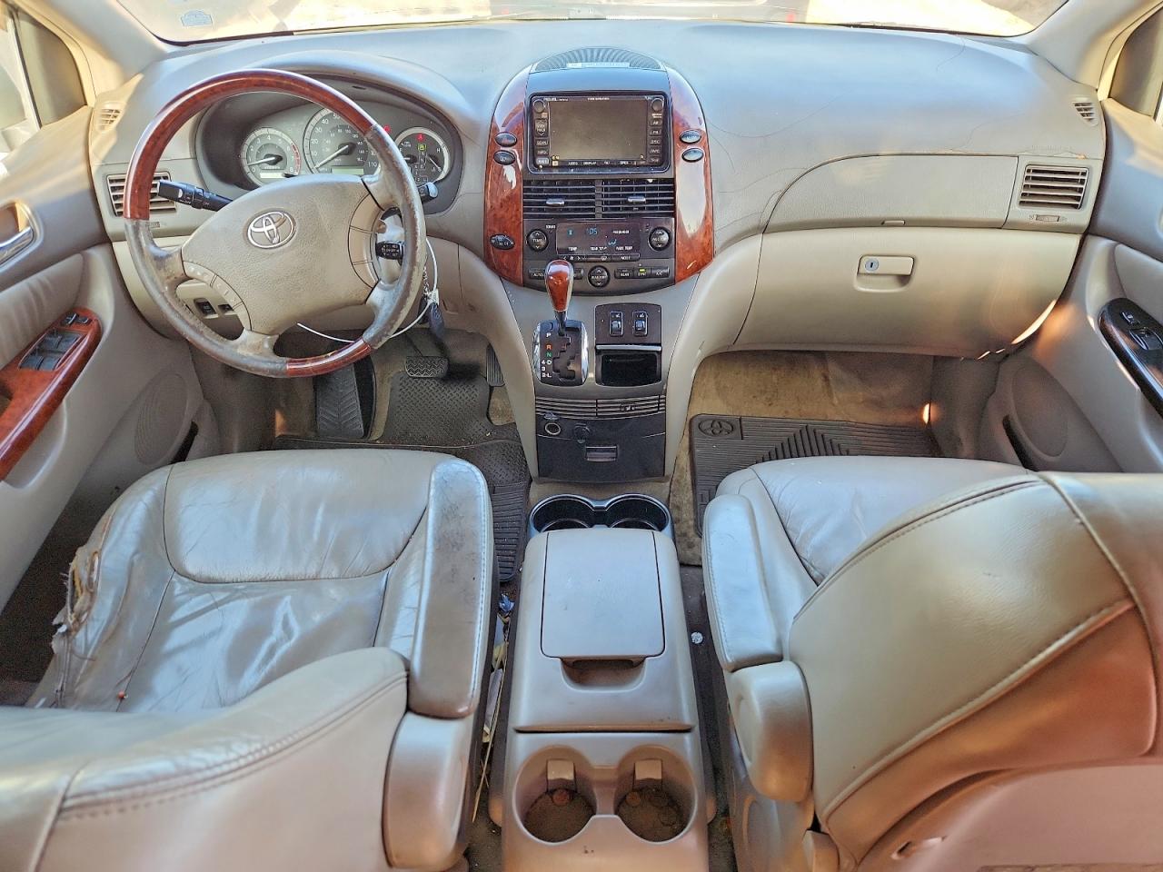 2004 Toyota Sienna Xle Limited 7 Passenger Beige vin: 5TDBA22C04S007543