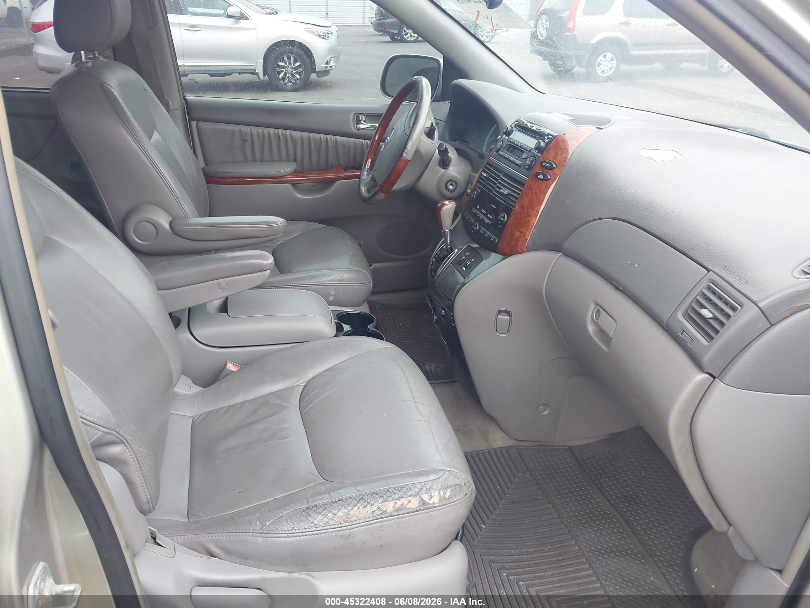 2004 Toyota Sienna Xle Limited Silver vin: 5TDBA22C04S010412