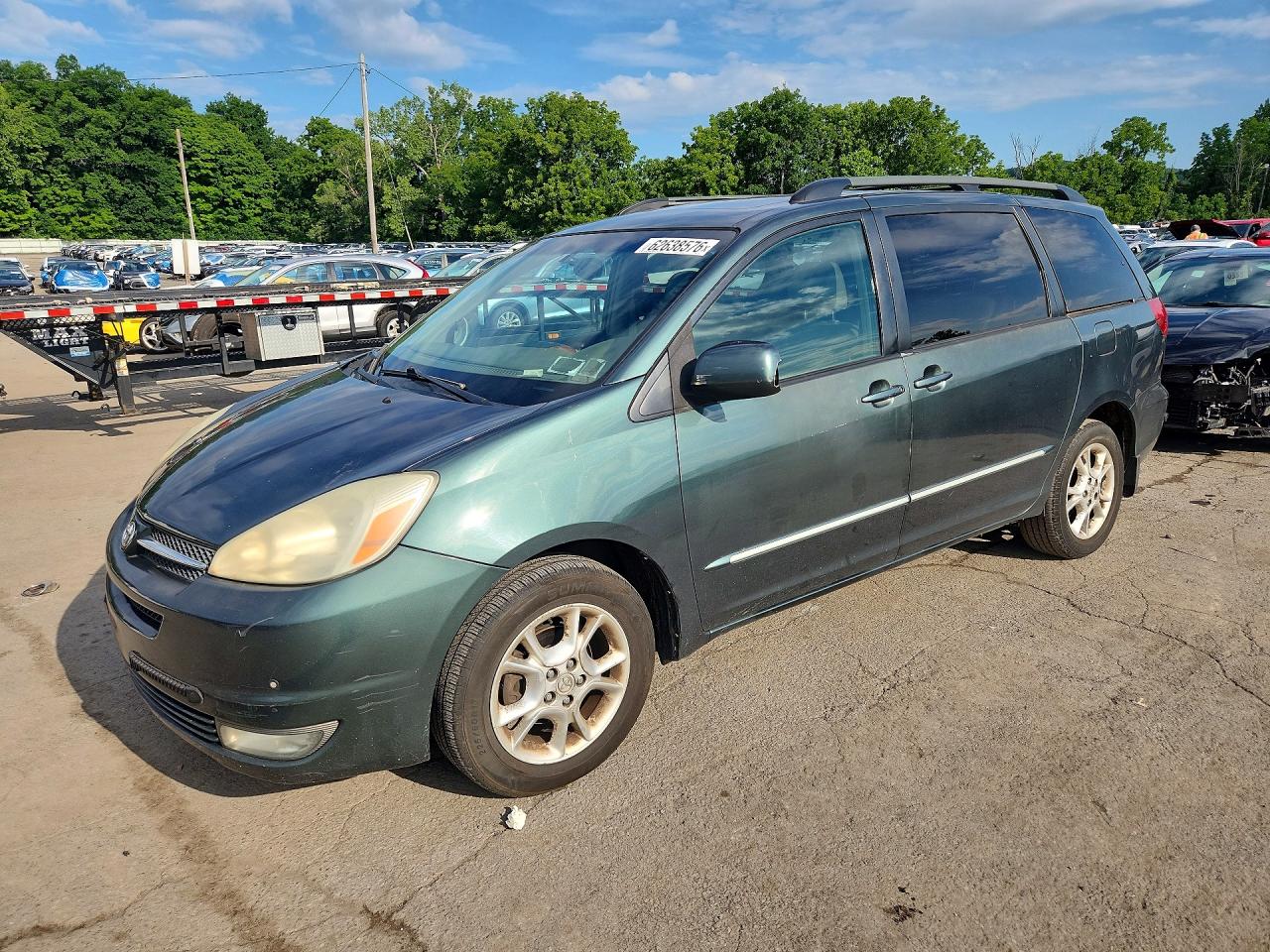 2005 Toyota Sienna Xle Limited 7 Passenger Green vin: 5TDBA22C05S040642