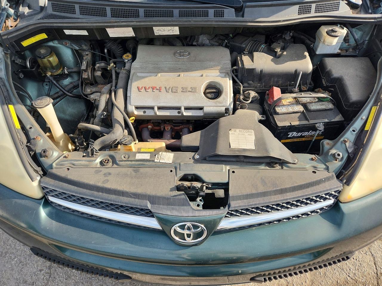 2005 Toyota Sienna Xle Limited 7 Passenger Green vin: 5TDBA22C05S040642