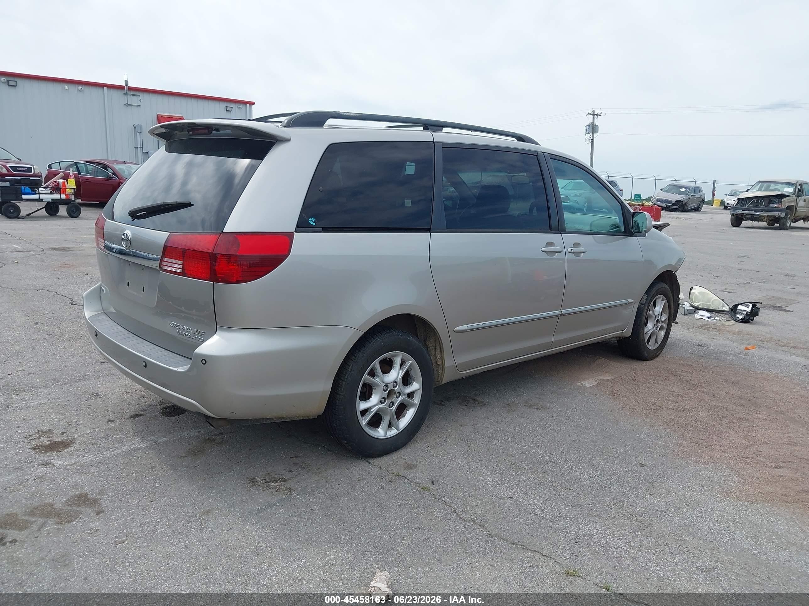2005 Toyota Sienna Xle Limited Gold vin: 5TDBA22C05S043668