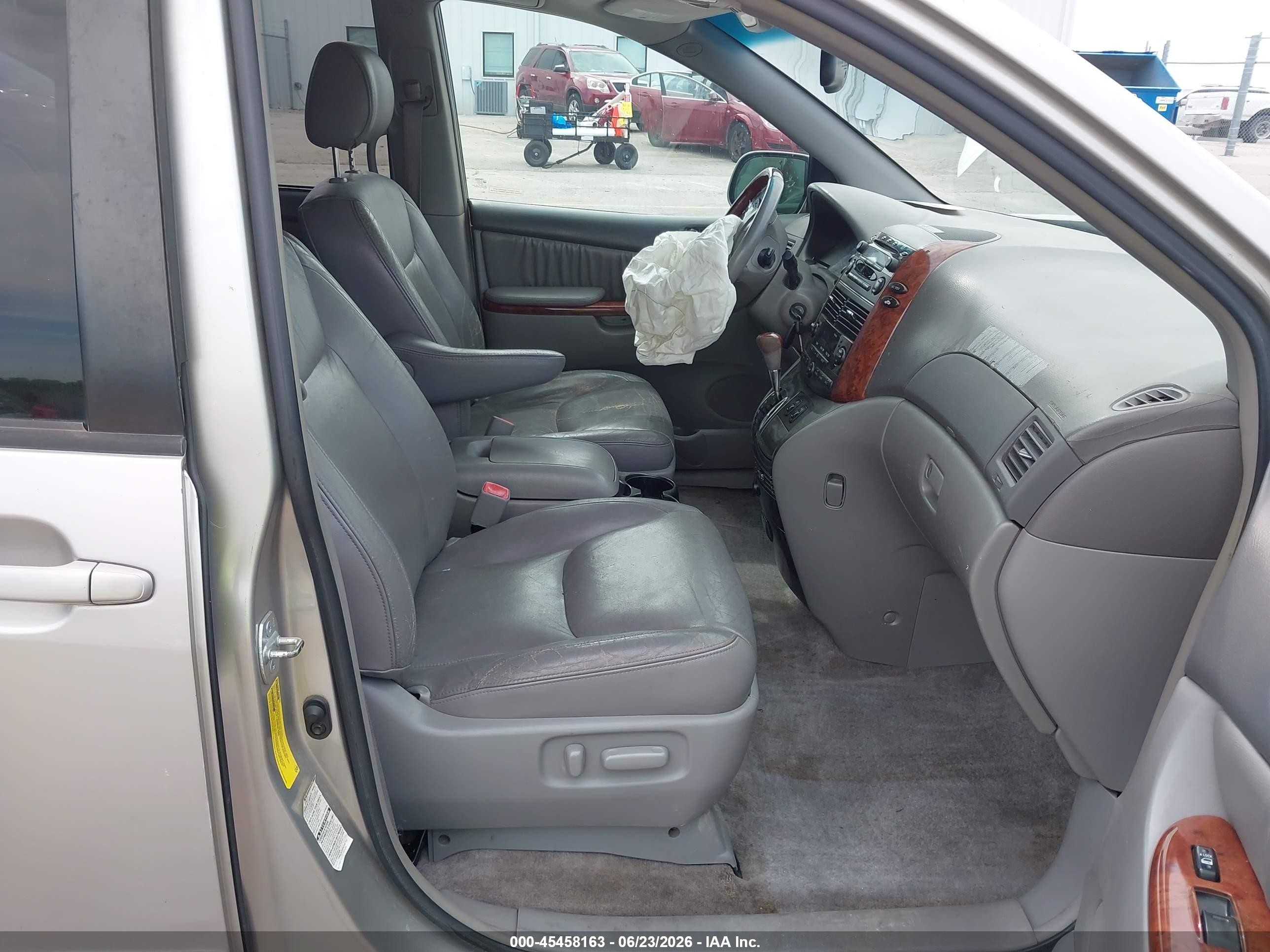 2005 Toyota Sienna Xle Limited Gold vin: 5TDBA22C05S043668