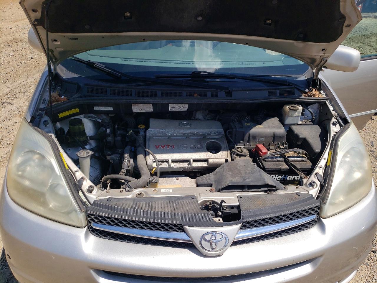 2005 Toyota Sienna Xle Limited 7 Passenger Silver vin: 5TDBA22C05S044108