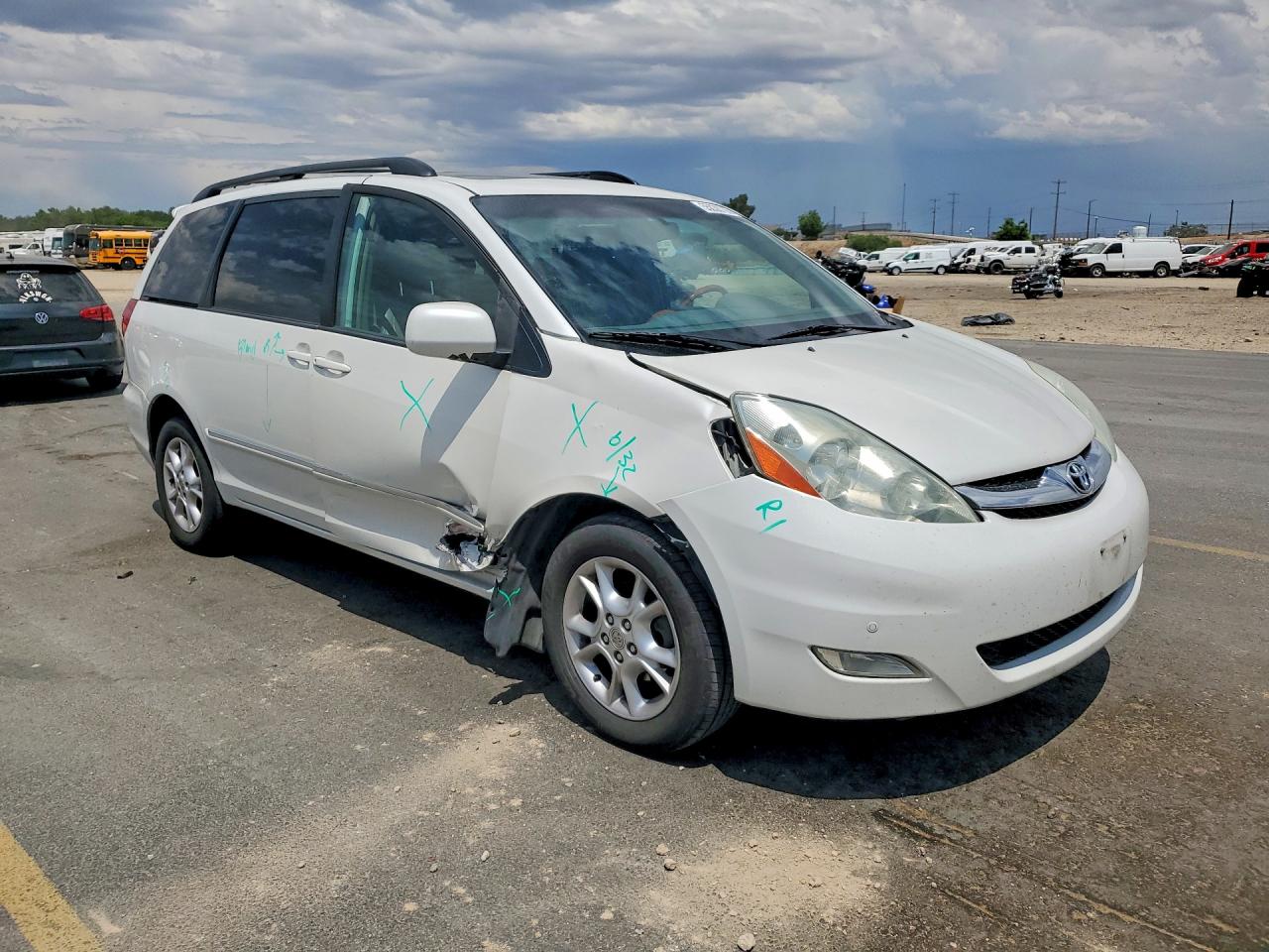 2006 Toyota Sienna Xle Limited 7 Passenger White vin: 5TDBA22C06S054784