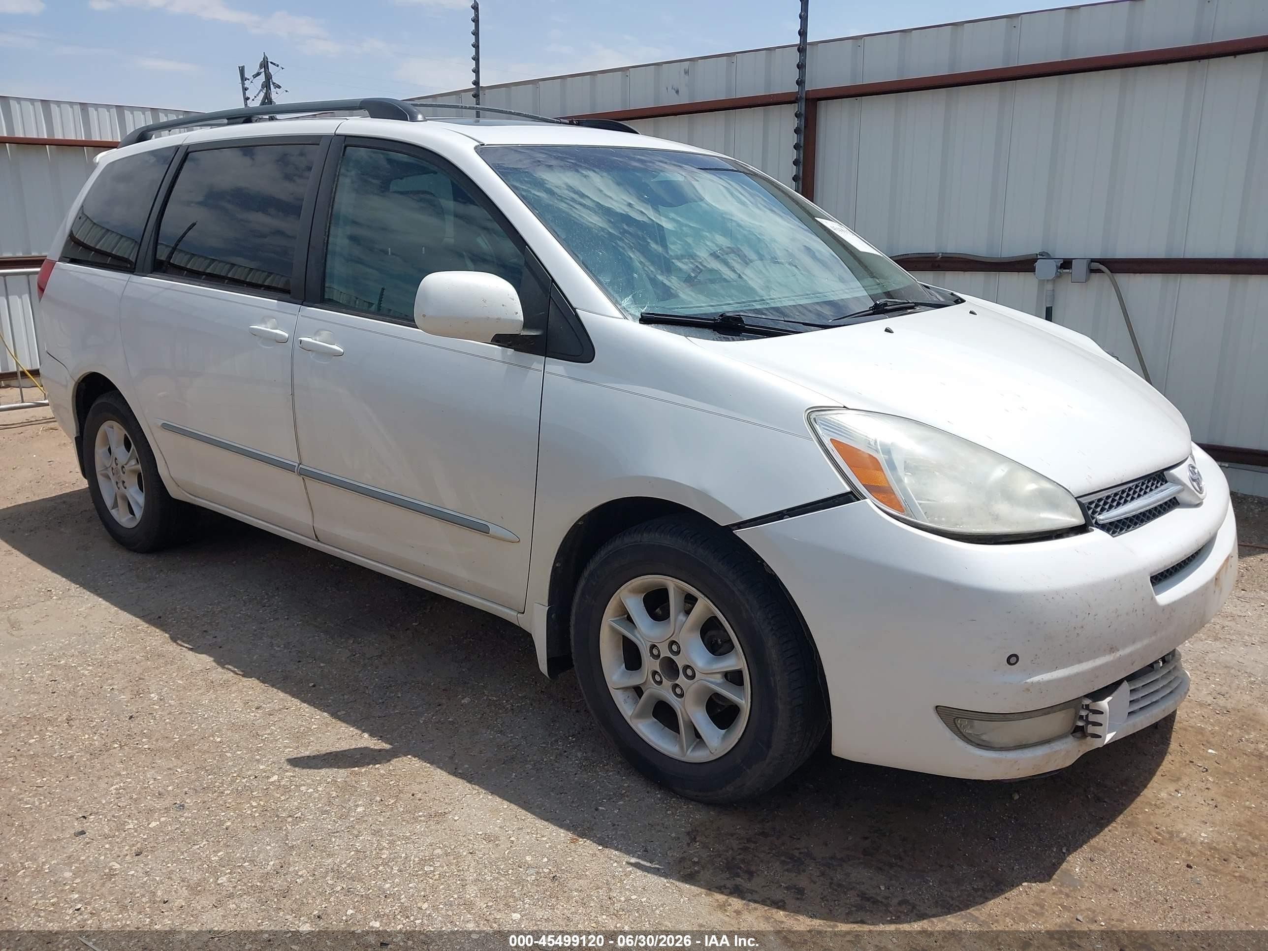 2004 Toyota Sienna Xle Limited White vin: 5TDBA22C14S011116