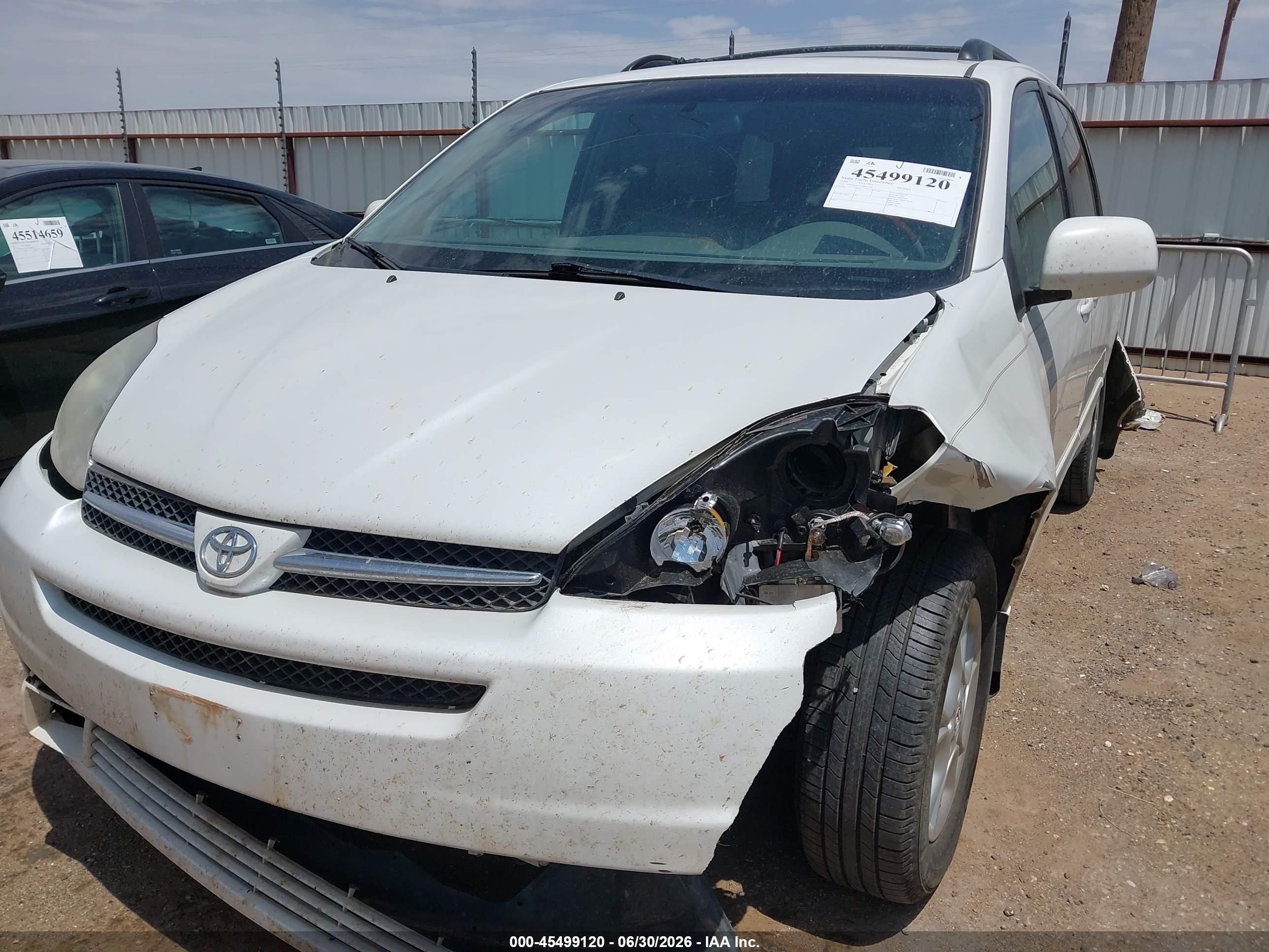 2004 Toyota Sienna Xle Limited White vin: 5TDBA22C14S011116