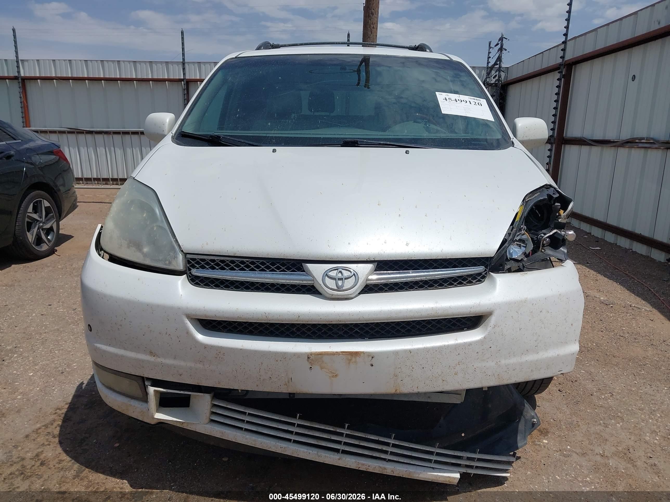 2004 Toyota Sienna Xle Limited White vin: 5TDBA22C14S011116