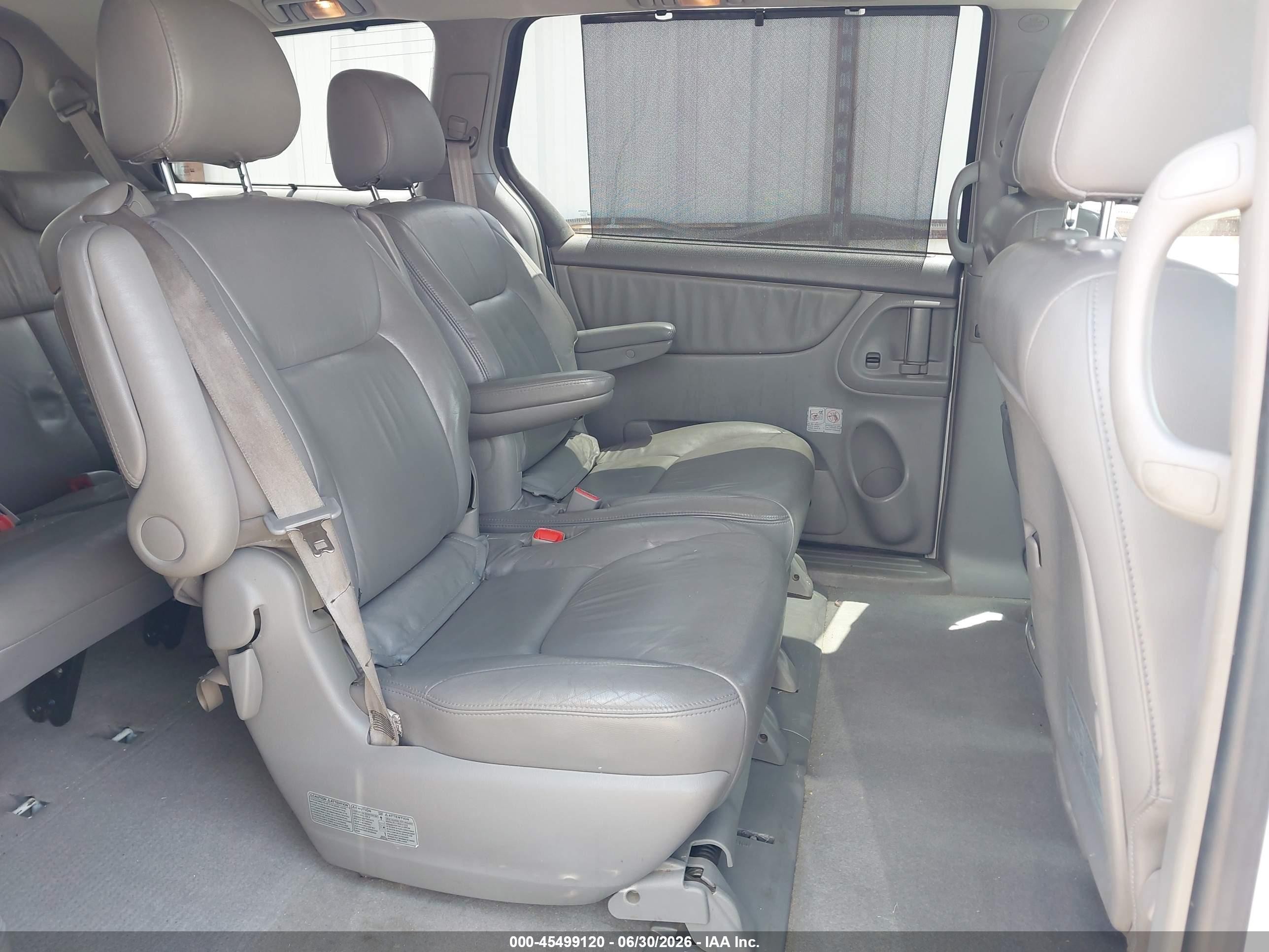 2004 Toyota Sienna Xle Limited White vin: 5TDBA22C14S011116