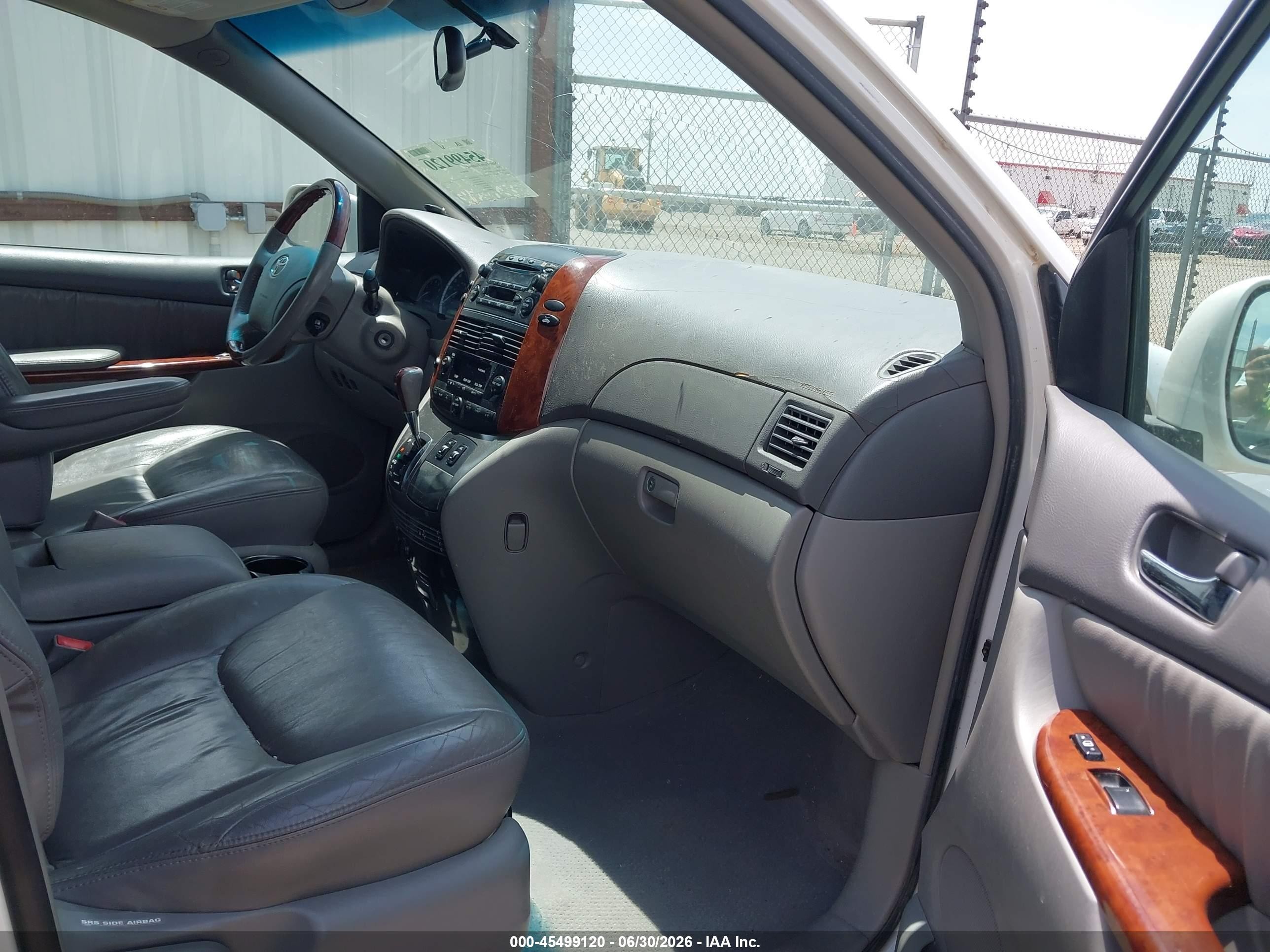 2004 Toyota Sienna Xle Limited White vin: 5TDBA22C14S011116