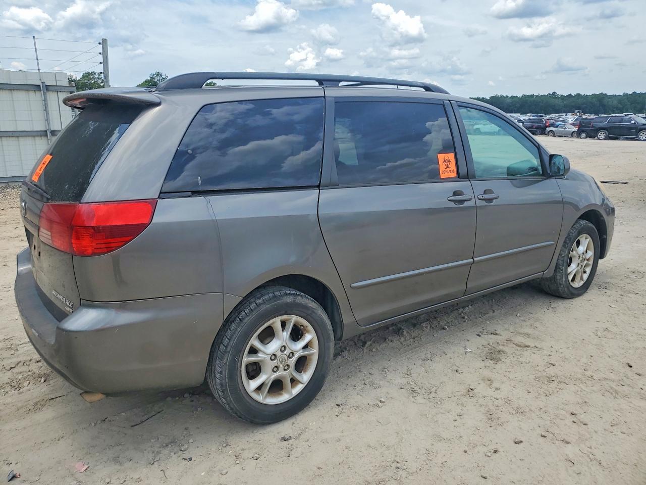 2004 Toyota Sienna Xle 7 Passenger Gray vin: 5TDBA22C14S017742