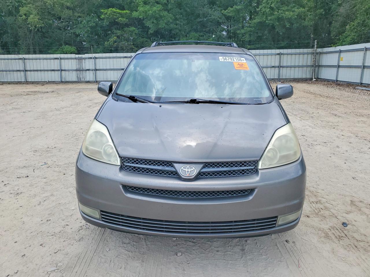 2004 Toyota Sienna Xle 7 Passenger Gray vin: 5TDBA22C14S017742