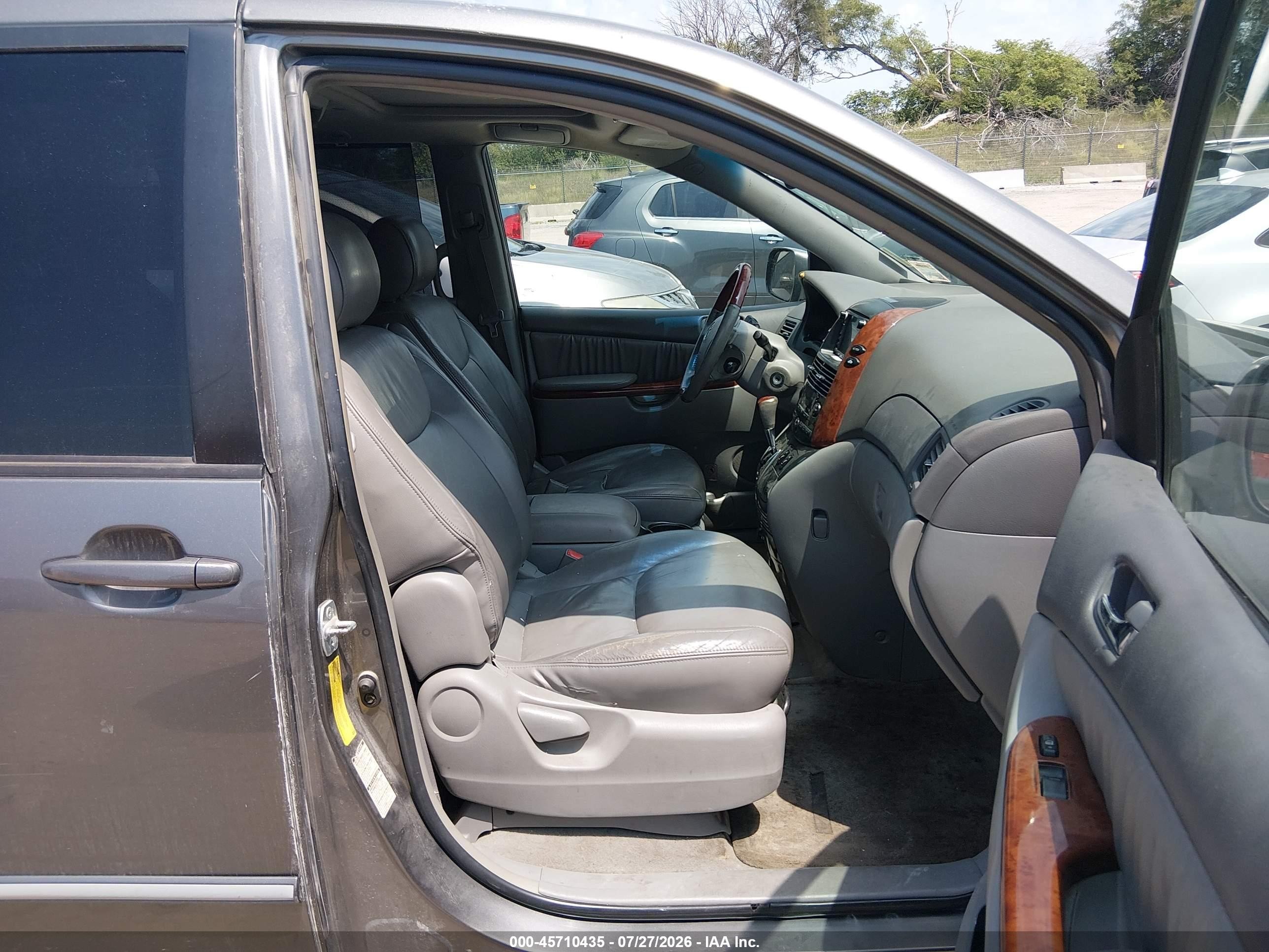 2004 Toyota Sienna Xle Limited Gray vin: 5TDBA22C14S027297