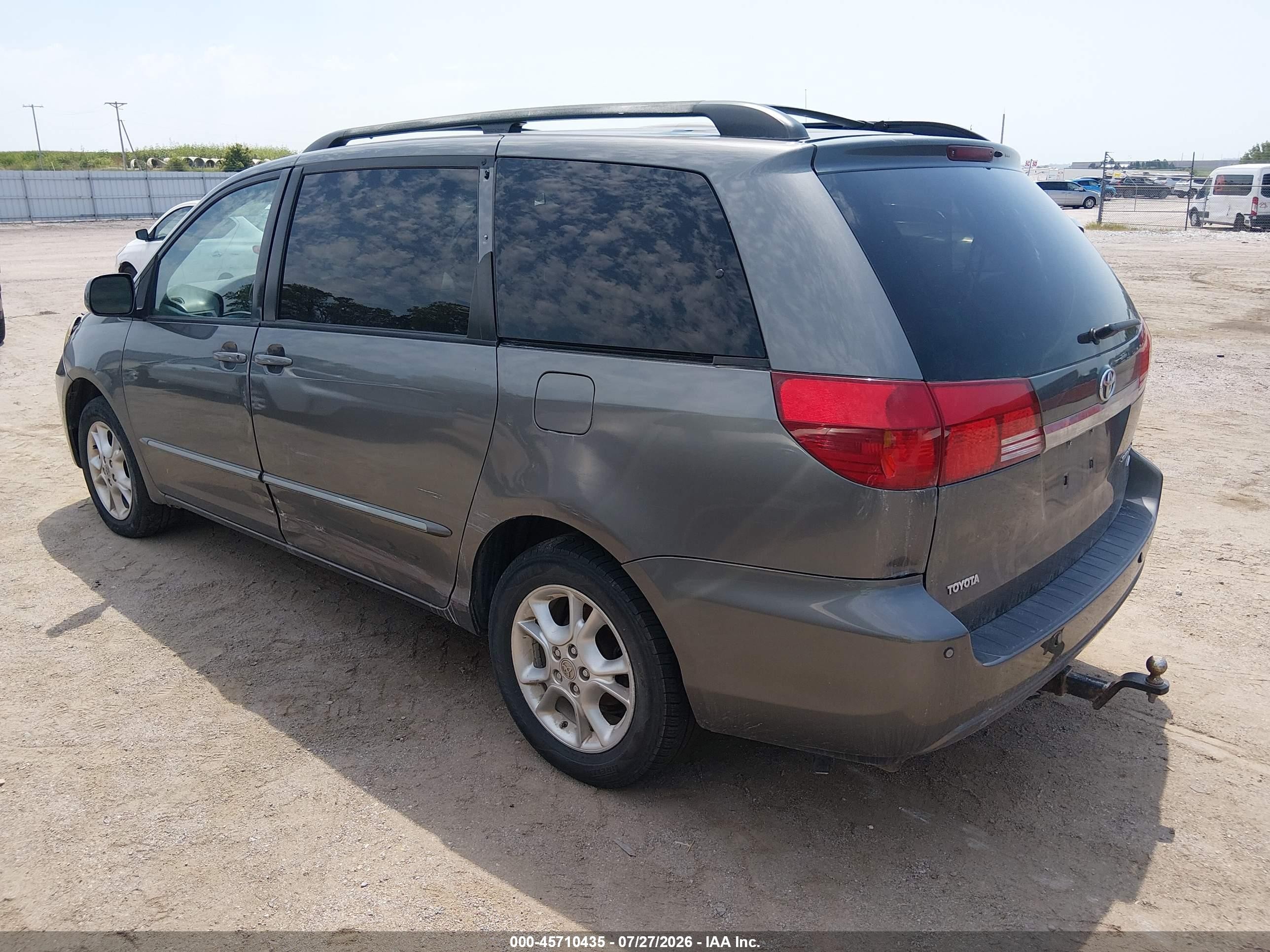 2004 Toyota Sienna Xle Limited Gray vin: 5TDBA22C14S027297