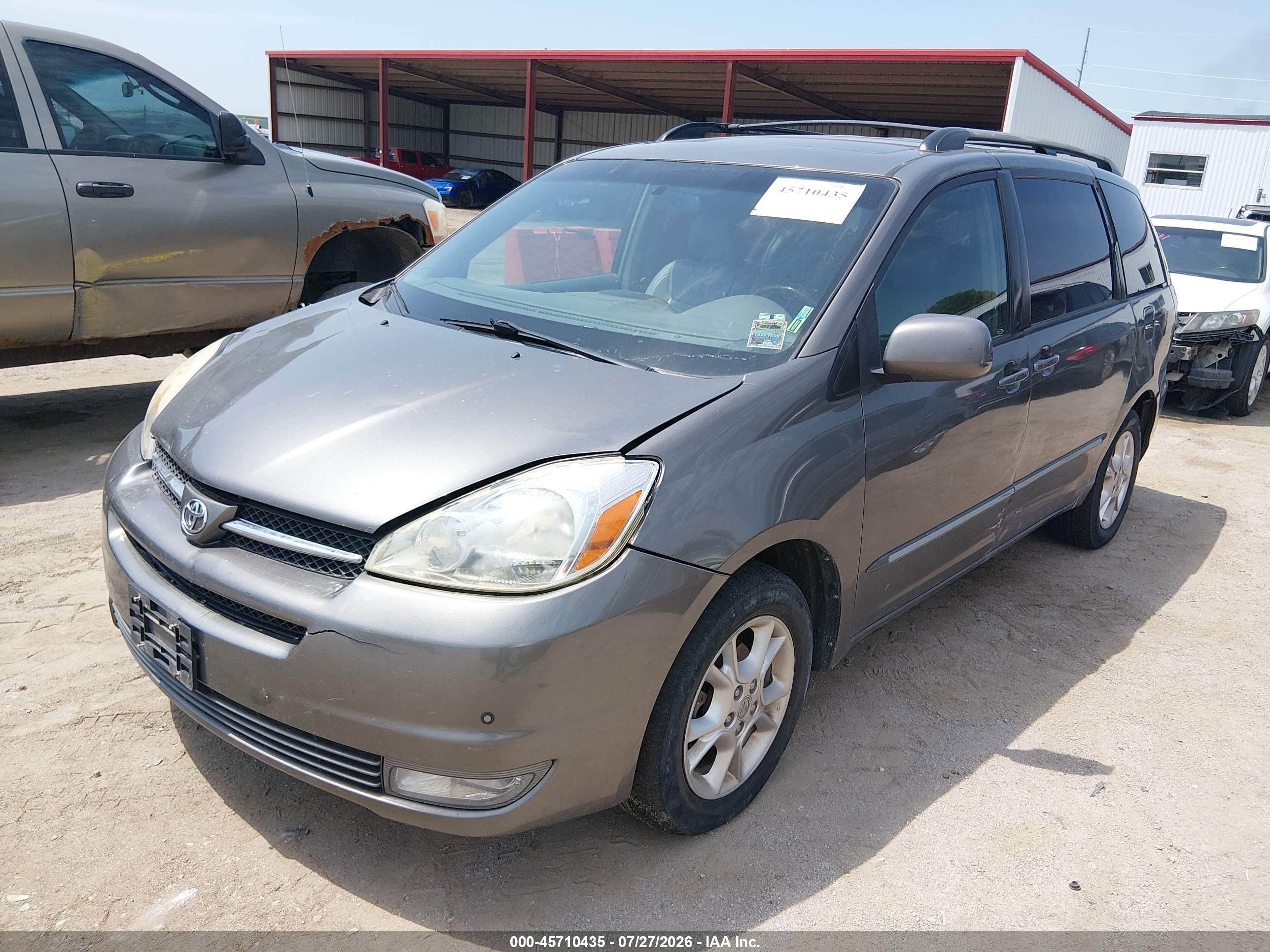 2004 Toyota Sienna Xle Limited Gray vin: 5TDBA22C14S027297