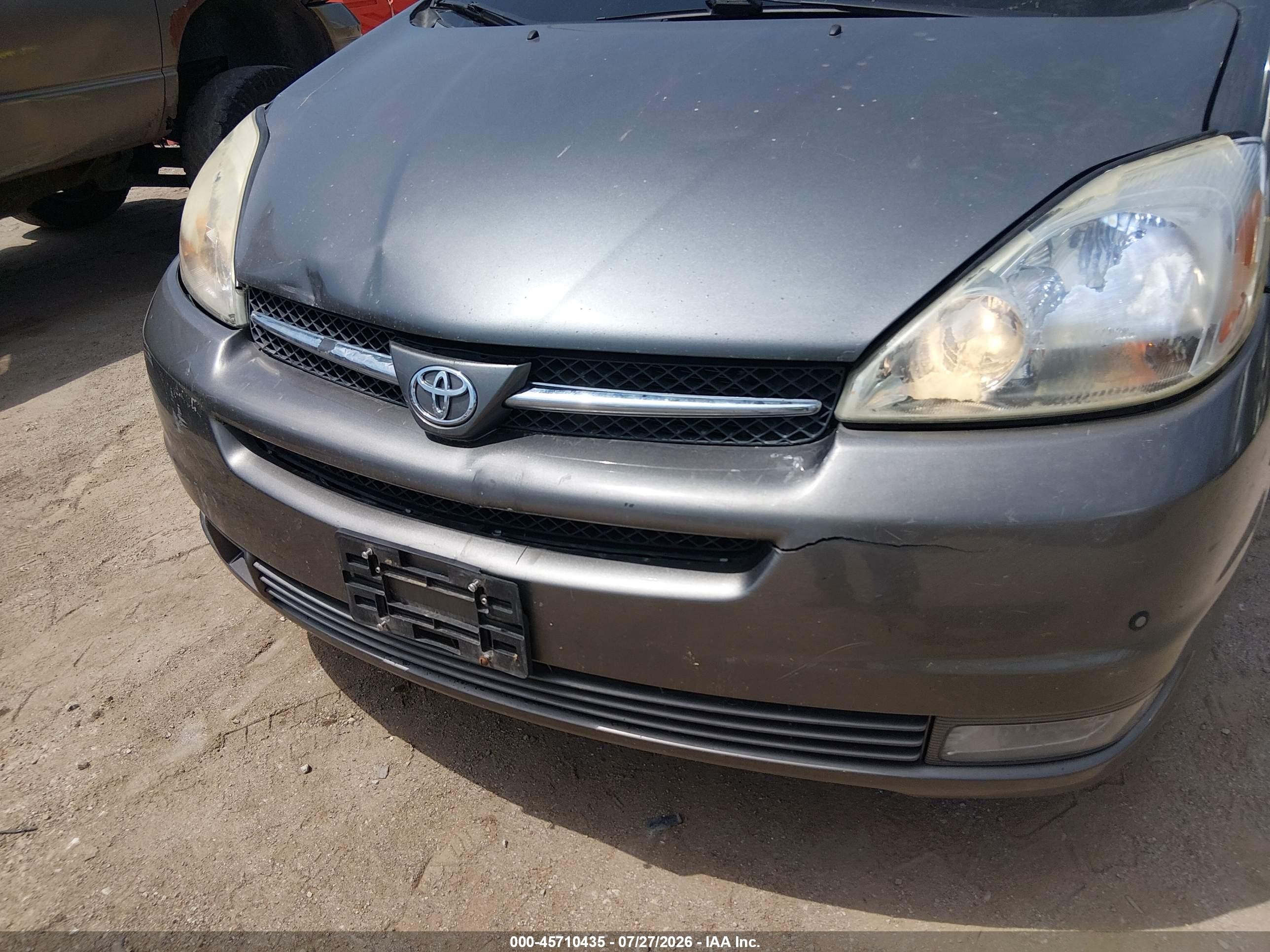 2004 Toyota Sienna Xle Limited Gray vin: 5TDBA22C14S027297