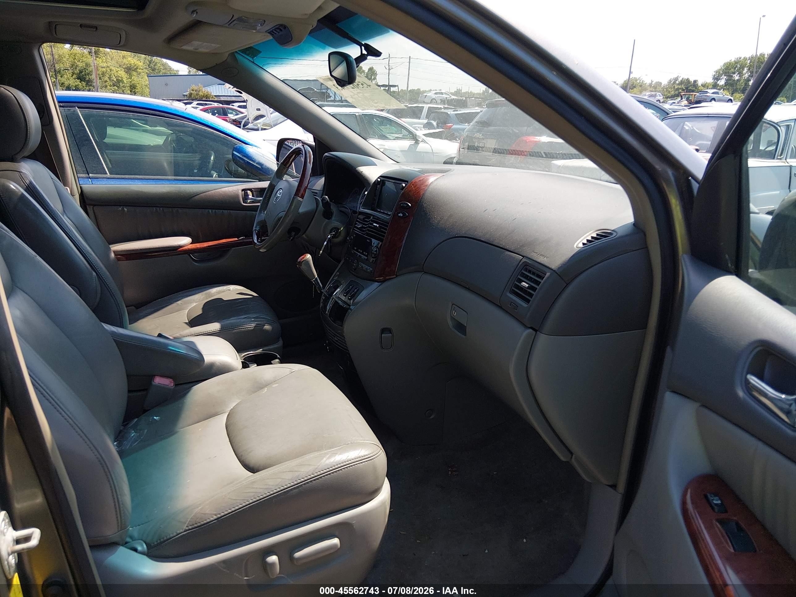 2005 Toyota Sienna Xle Limited Gray vin: 5TDBA22C15S050659