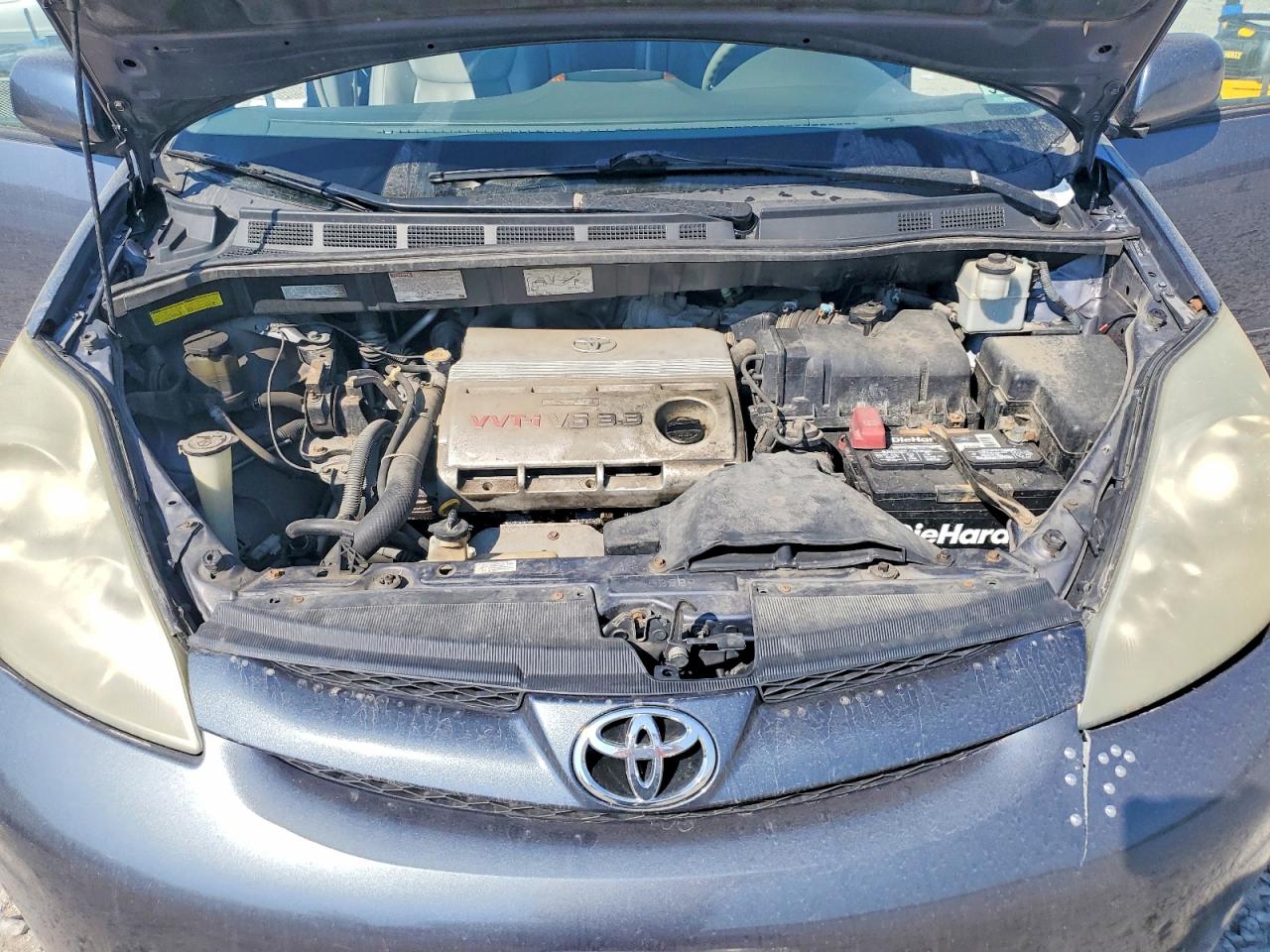 2006 Toyota Sienna Xle 7 Passenger Gray vin: 5TDBA22C16S064787