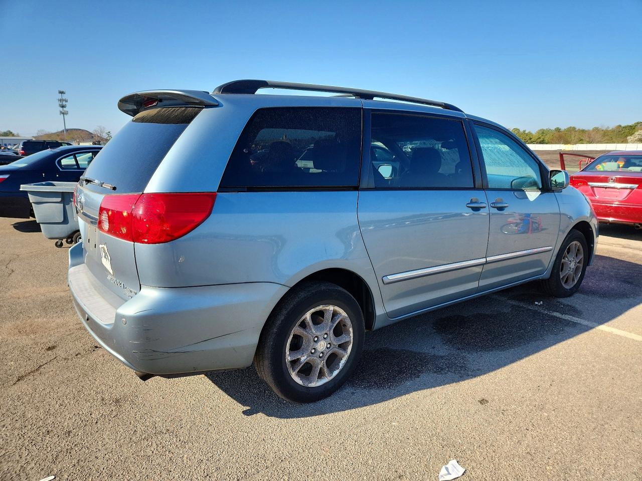 2006 Toyota Sienna Xle Limited 7 Passenger Turquoise vin: 5TDBA22C16S075109