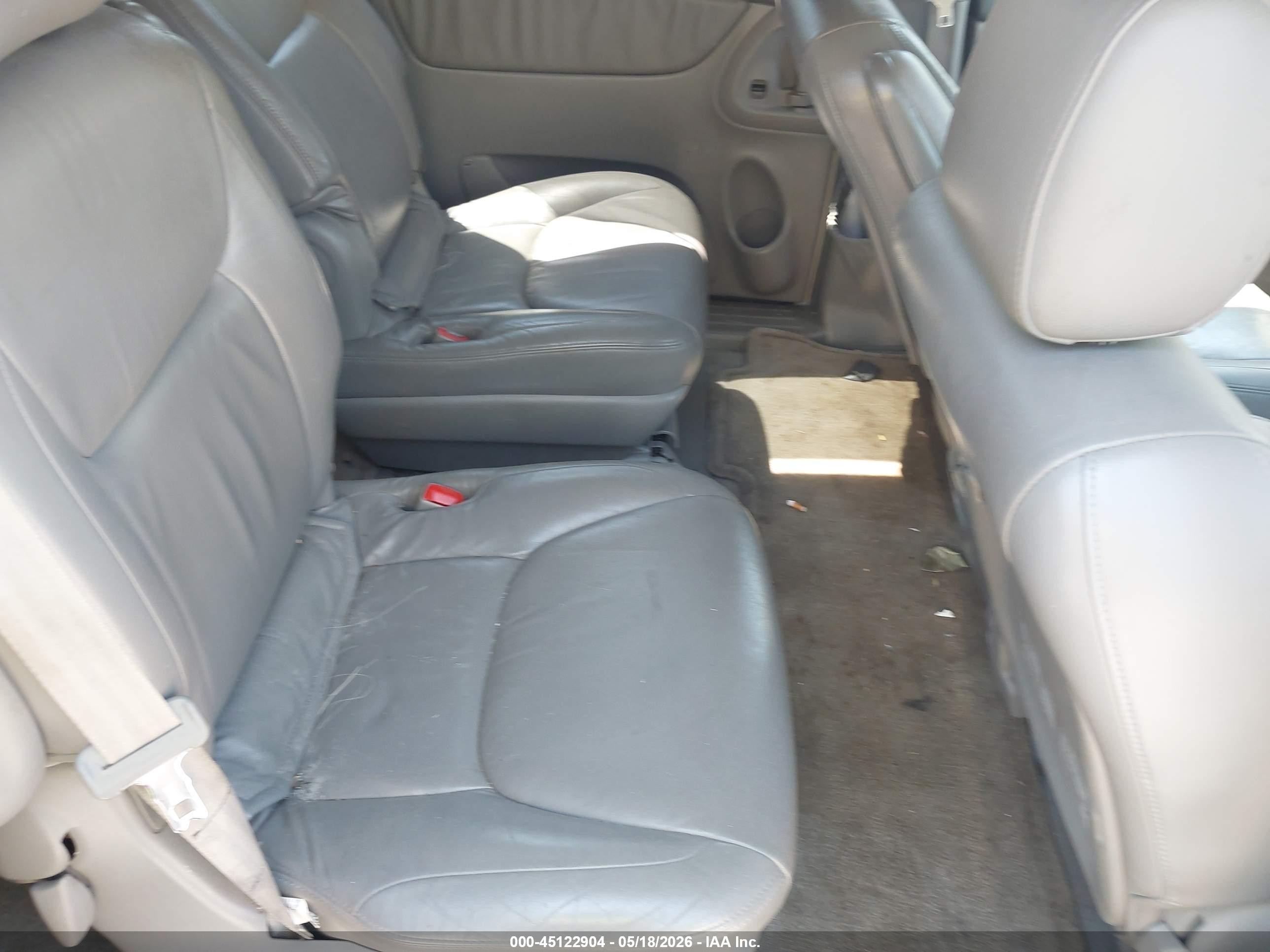 2004 Toyota Sienna Xle Limited White vin: 5TDBA22C24S008693