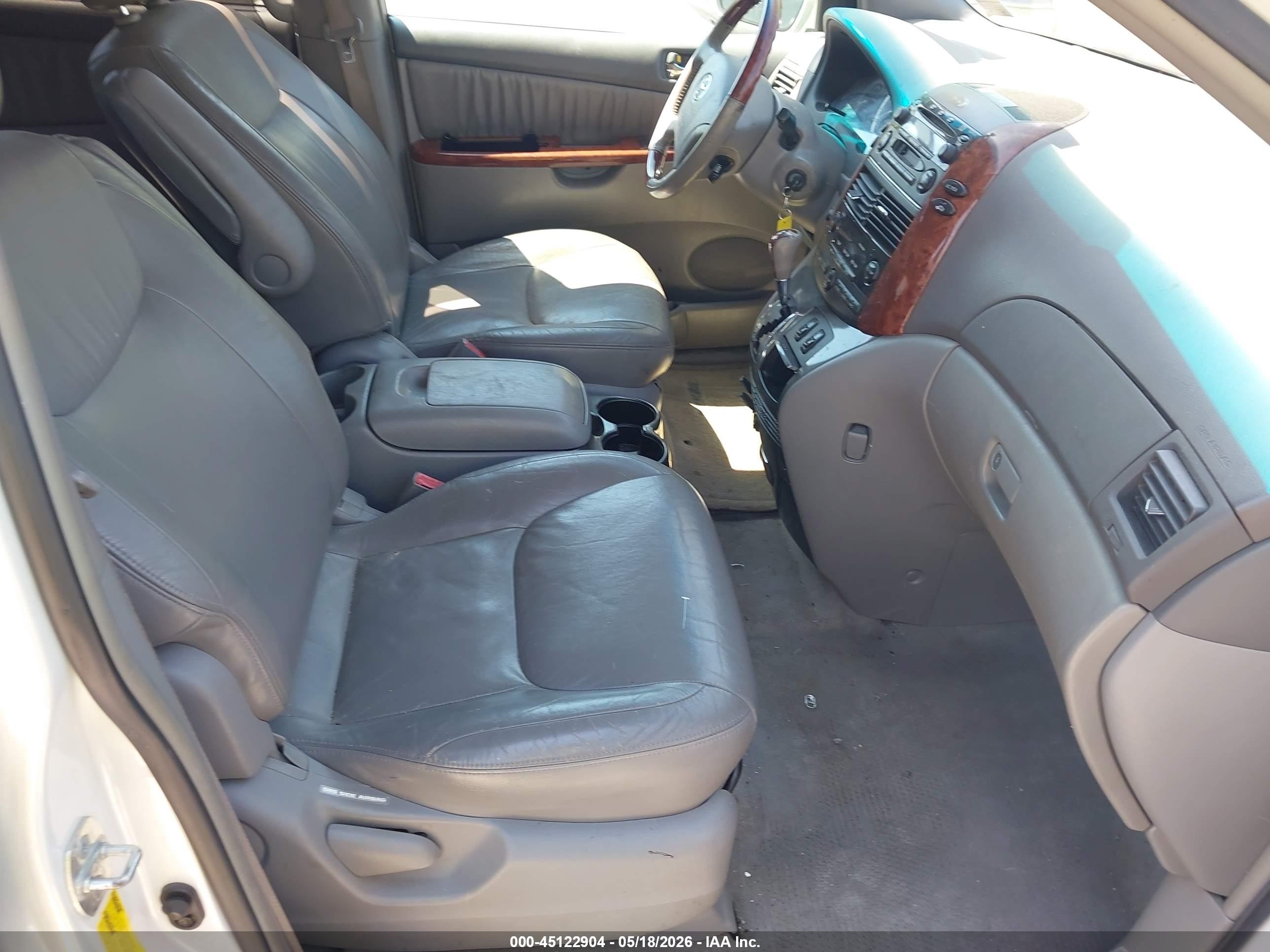 2004 Toyota Sienna Xle Limited White vin: 5TDBA22C24S008693