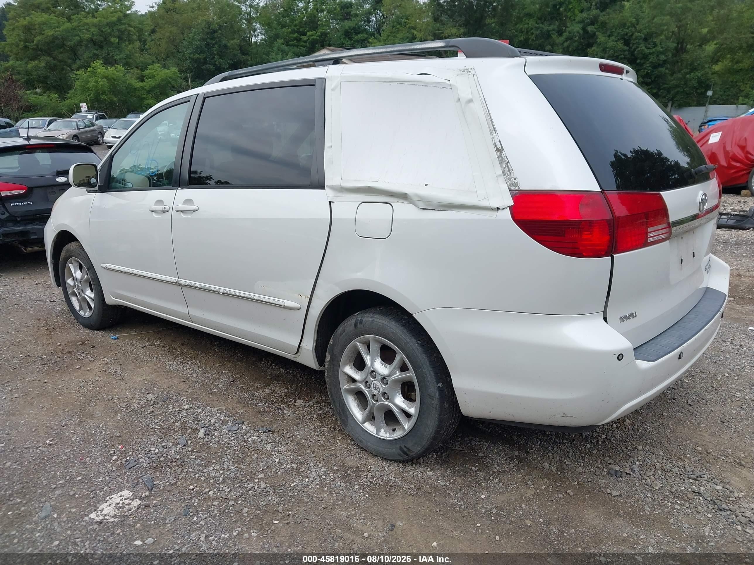2004 Toyota Sienna Xle/xle Limited White vin: 5TDBA22C24S019046