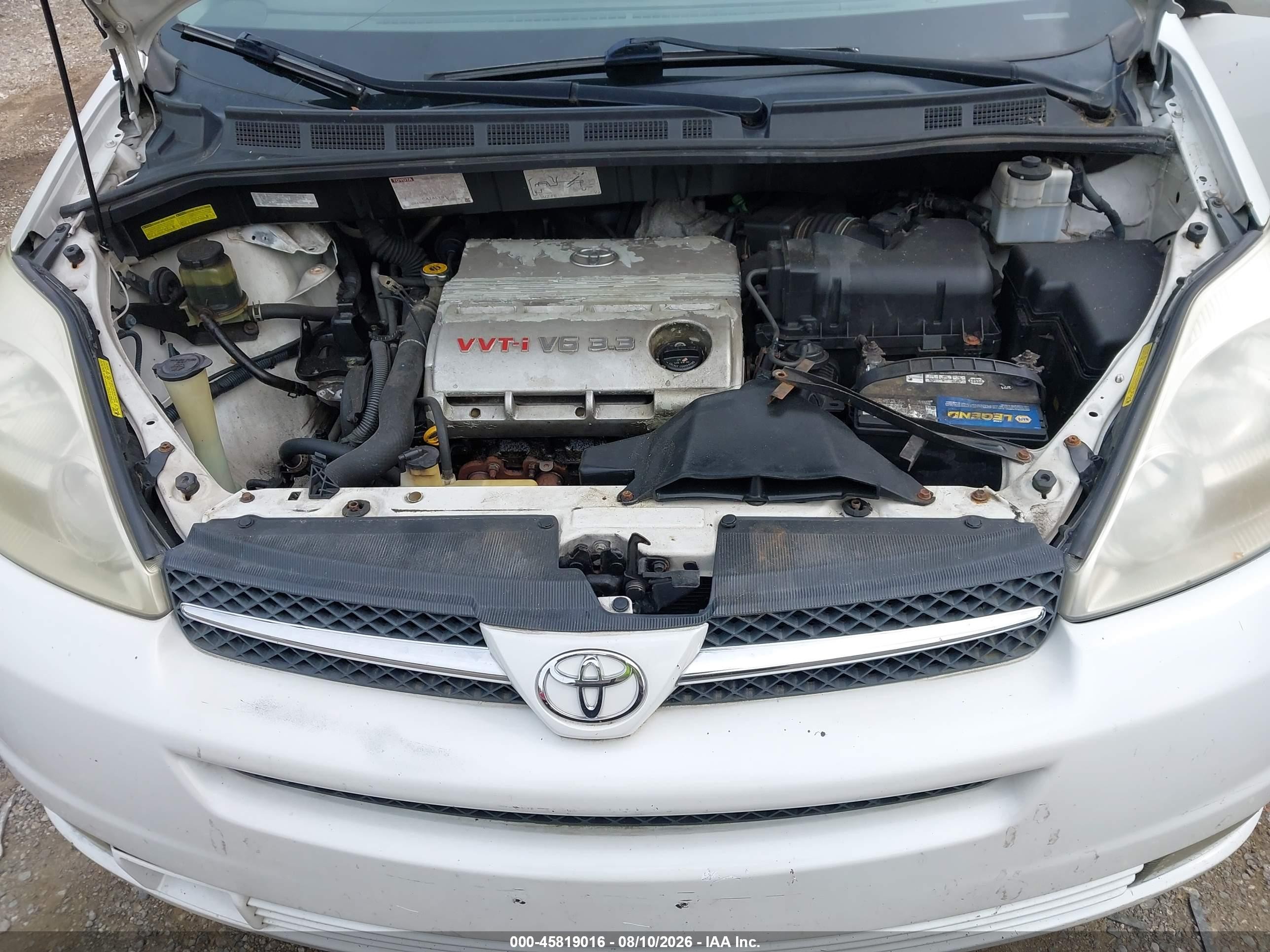 2004 Toyota Sienna Xle/xle Limited White vin: 5TDBA22C24S019046