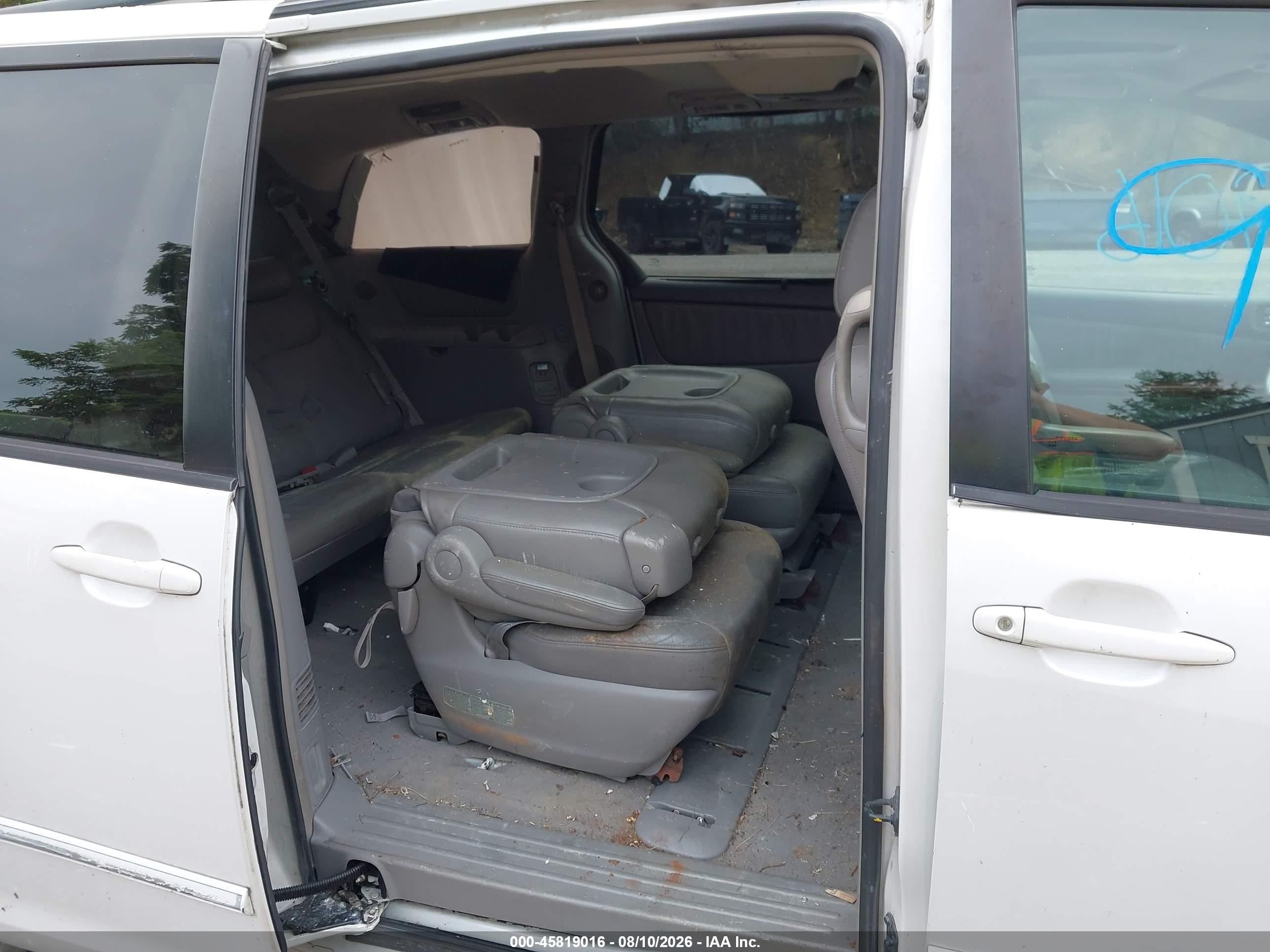 2004 Toyota Sienna Xle/xle Limited White vin: 5TDBA22C24S019046