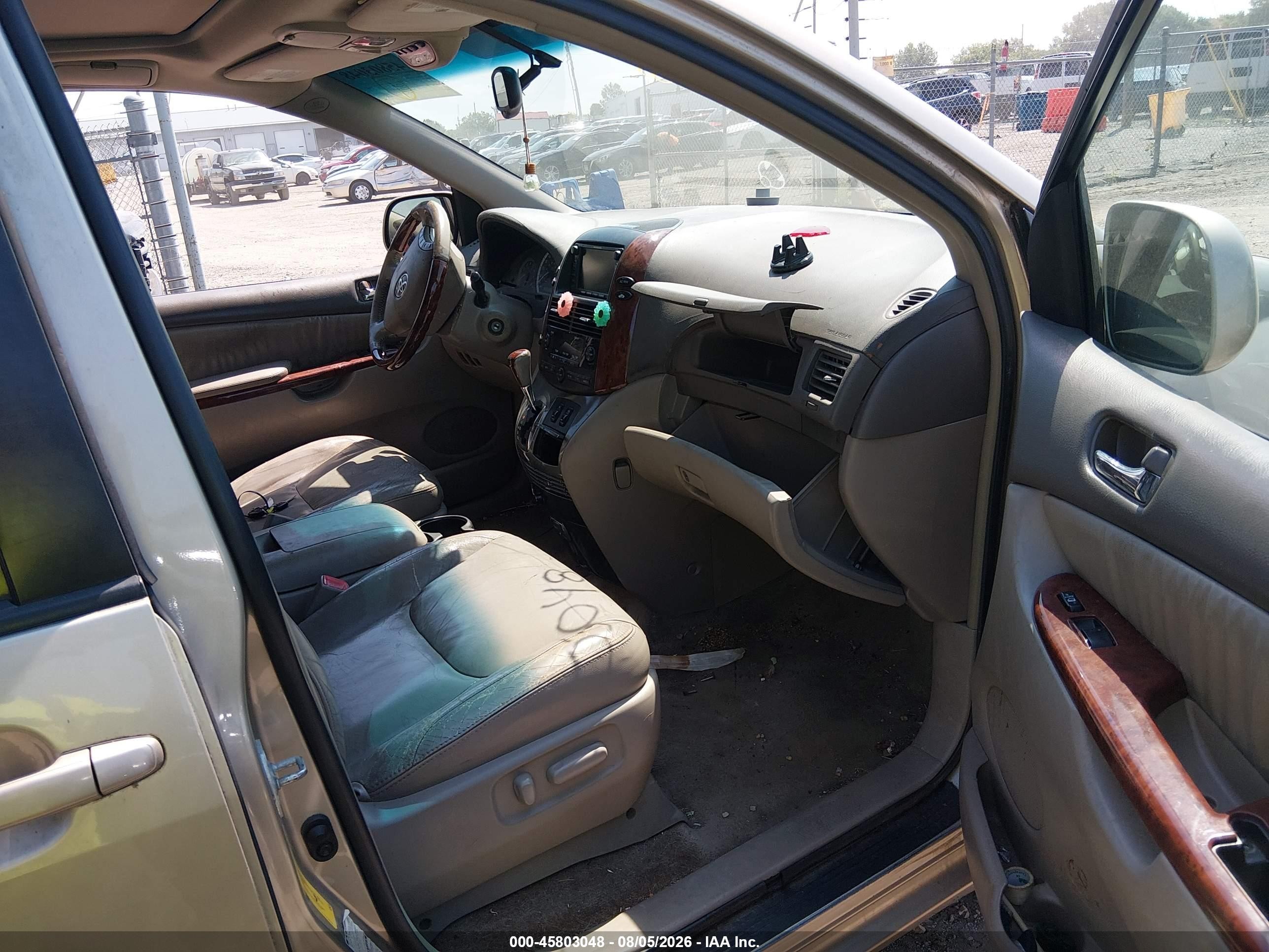 2005 Toyota Sienna Xle Limited Beige vin: 5TDBA22C25S036916