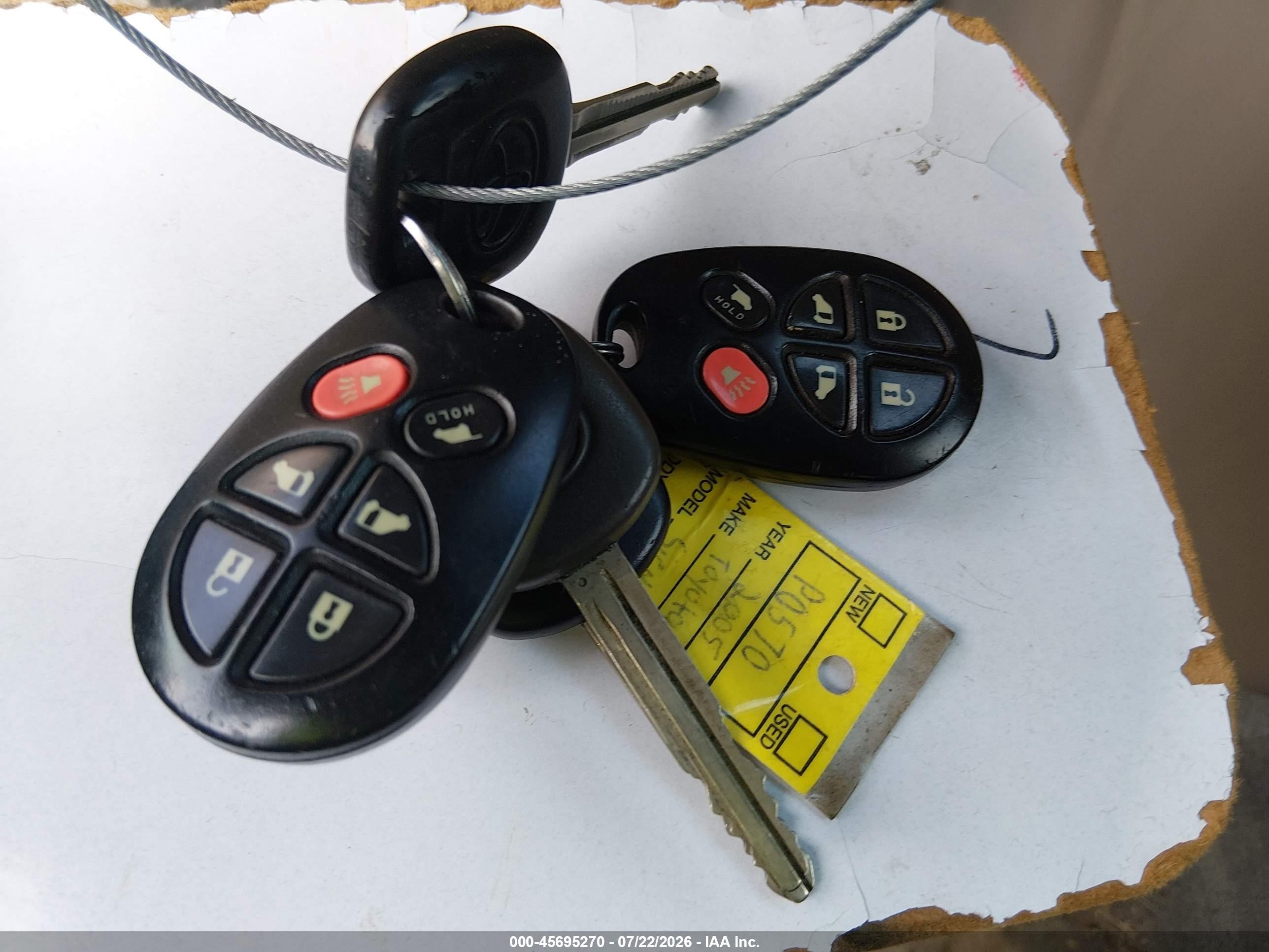 2005 Toyota Sienna Xle Limited Champagne vin: 5TDBA22C25S039296