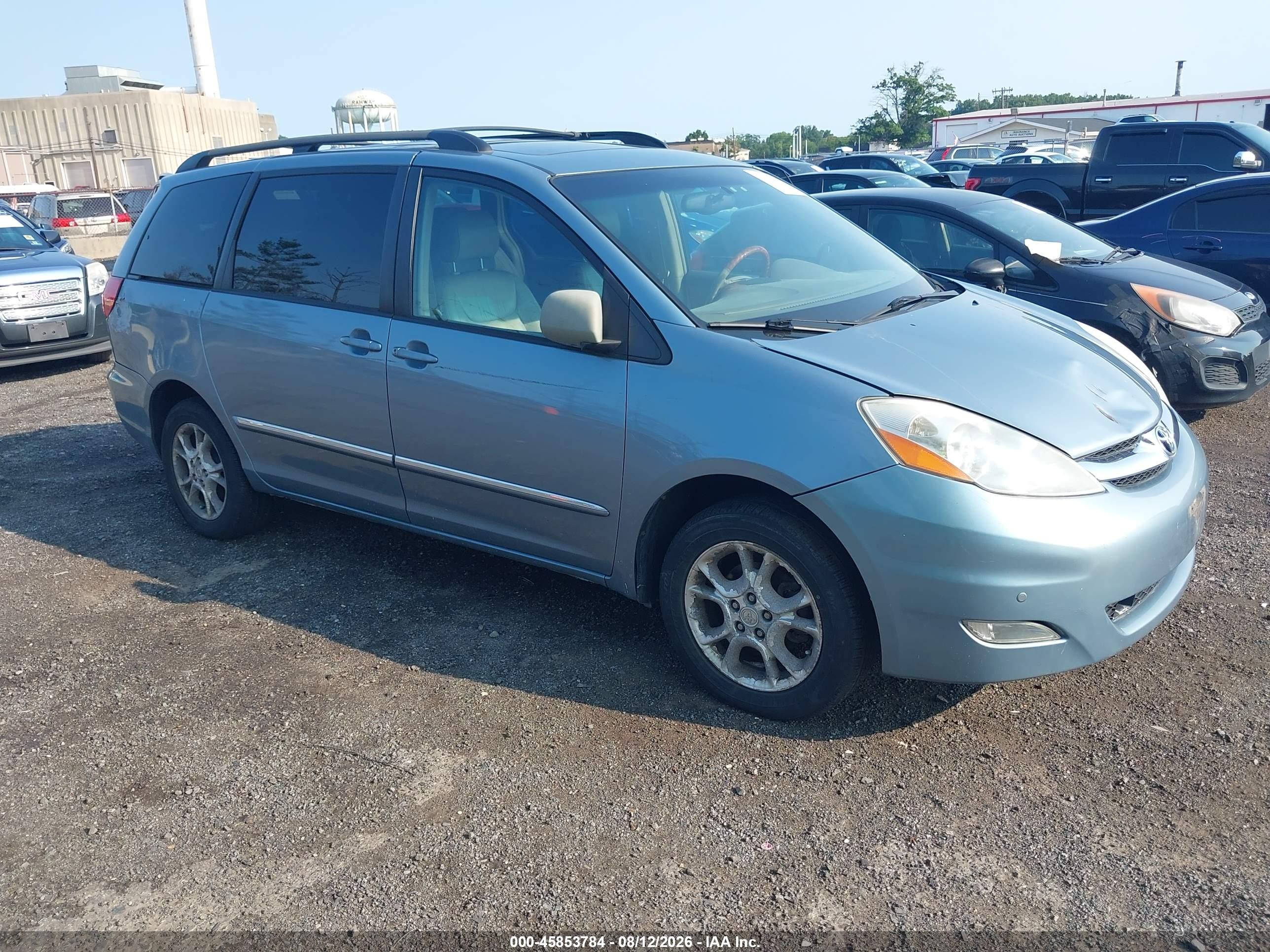 2006 Toyota Sienna Xle Limited Blue vin: 5TDBA22C26S070128