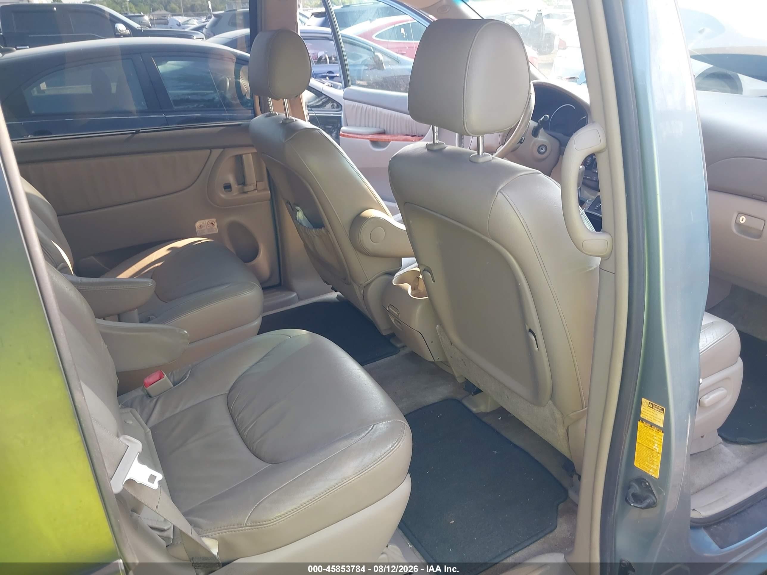 2006 Toyota Sienna Xle Limited Blue vin: 5TDBA22C26S070128
