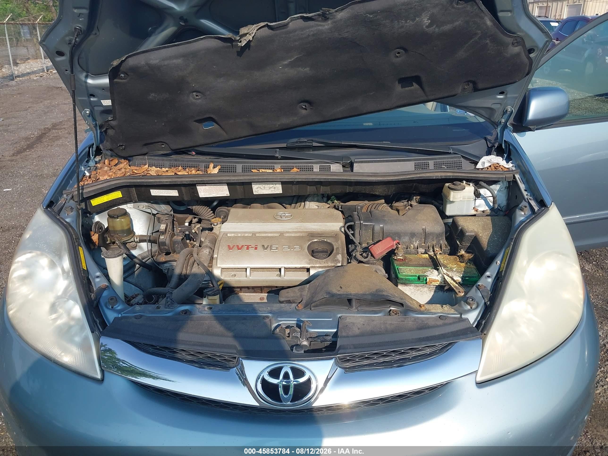 2006 Toyota Sienna Xle Limited Blue vin: 5TDBA22C26S070128