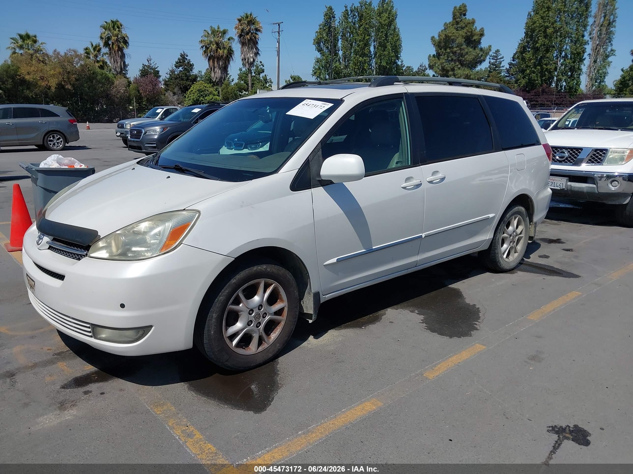 2004 Toyota Sienna Xle Limited White vin: 5TDBA22C34S003180