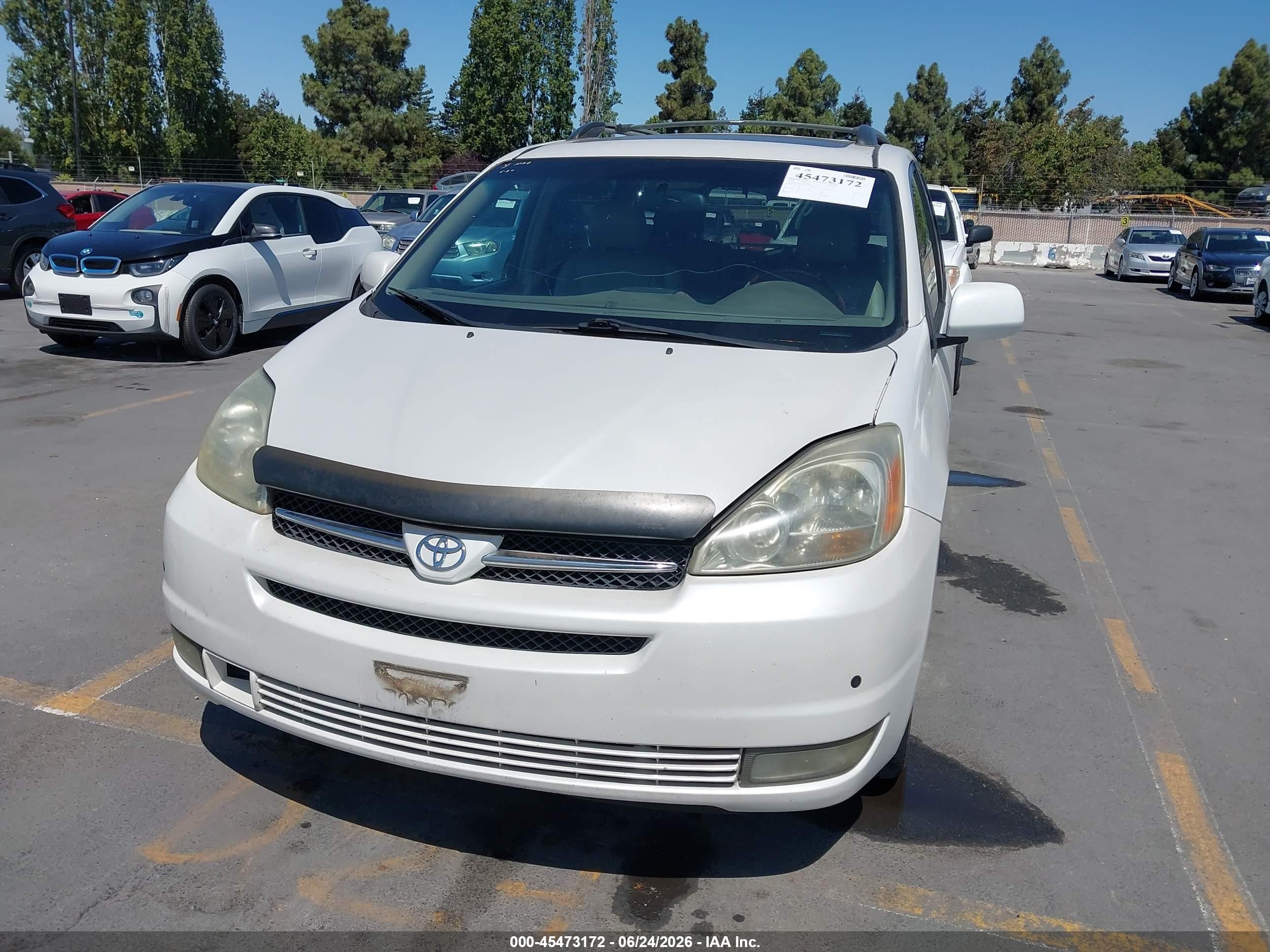 2004 Toyota Sienna Xle Limited White vin: 5TDBA22C34S003180