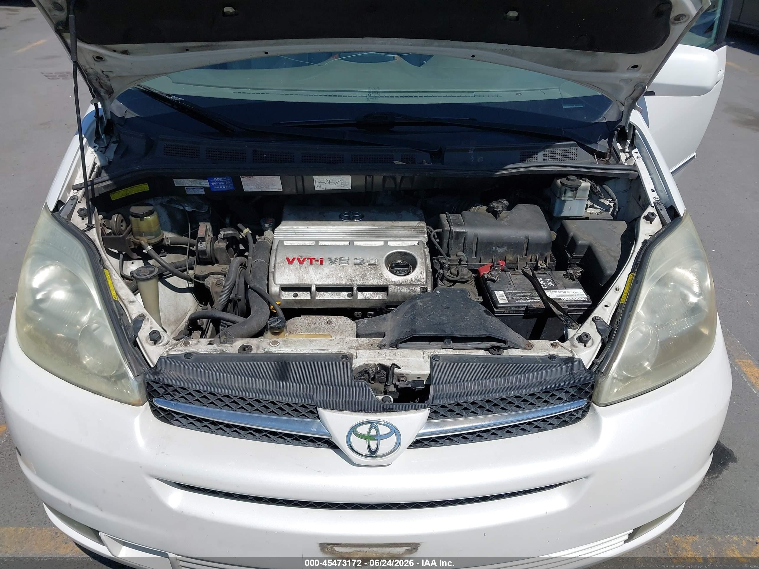 2004 Toyota Sienna Xle Limited White vin: 5TDBA22C34S003180