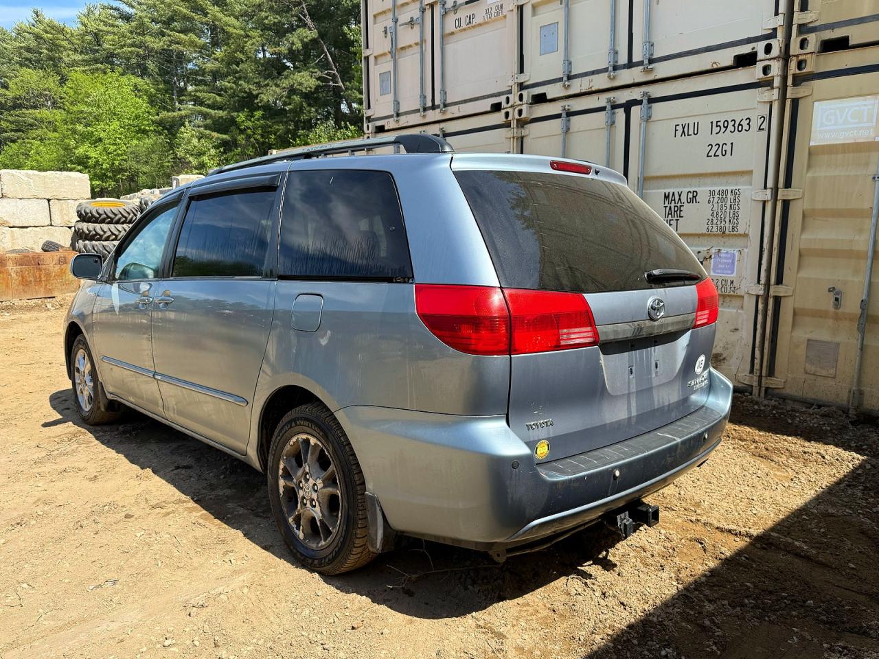 2004 Toyota Sienna Xle Limited 7 Passenger Gray vin: 5TDBA22C34S005883