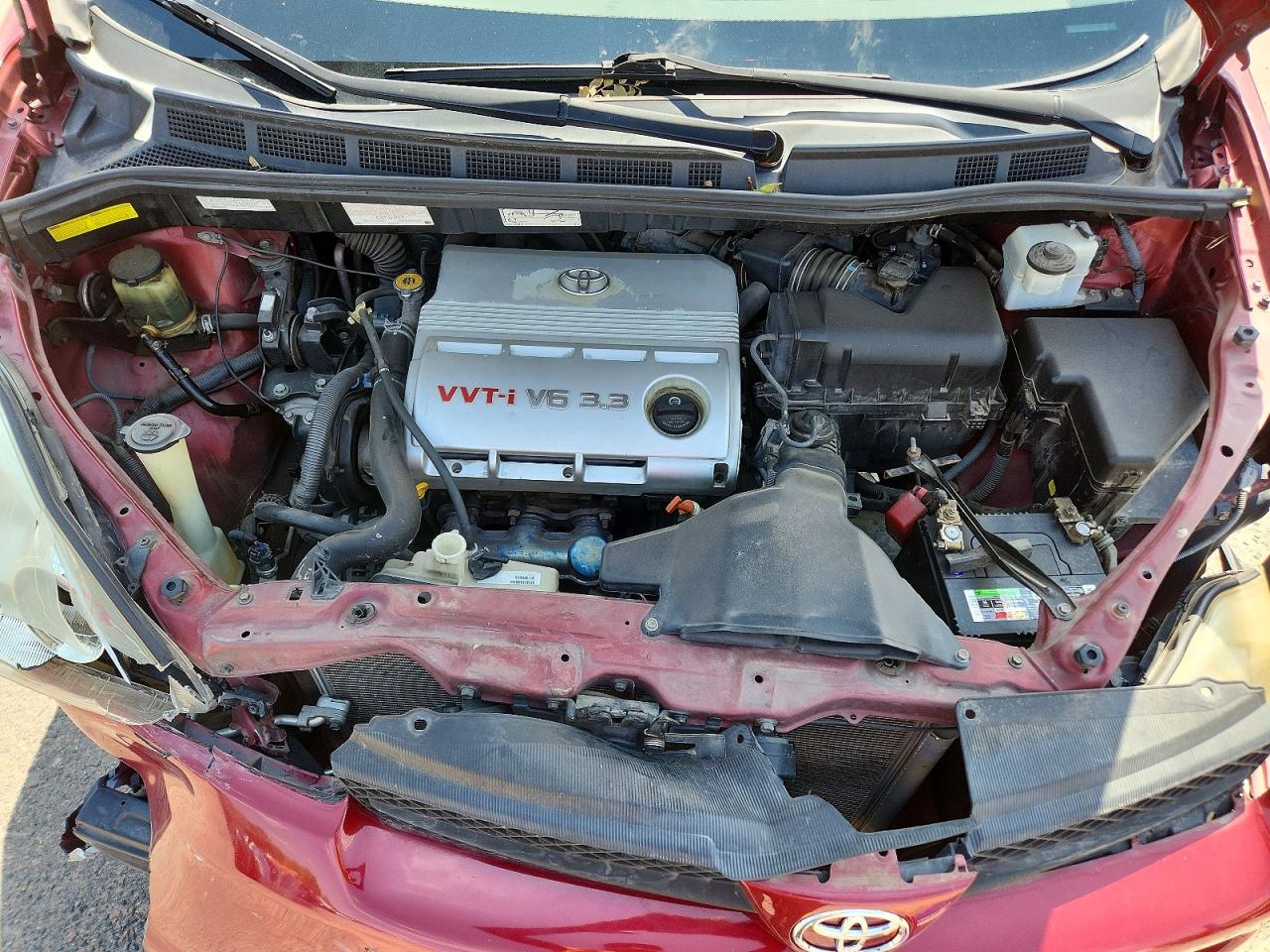 2005 Toyota Sienna Xle 7 Passenger Burgundy vin: 5TDBA22C35S029229