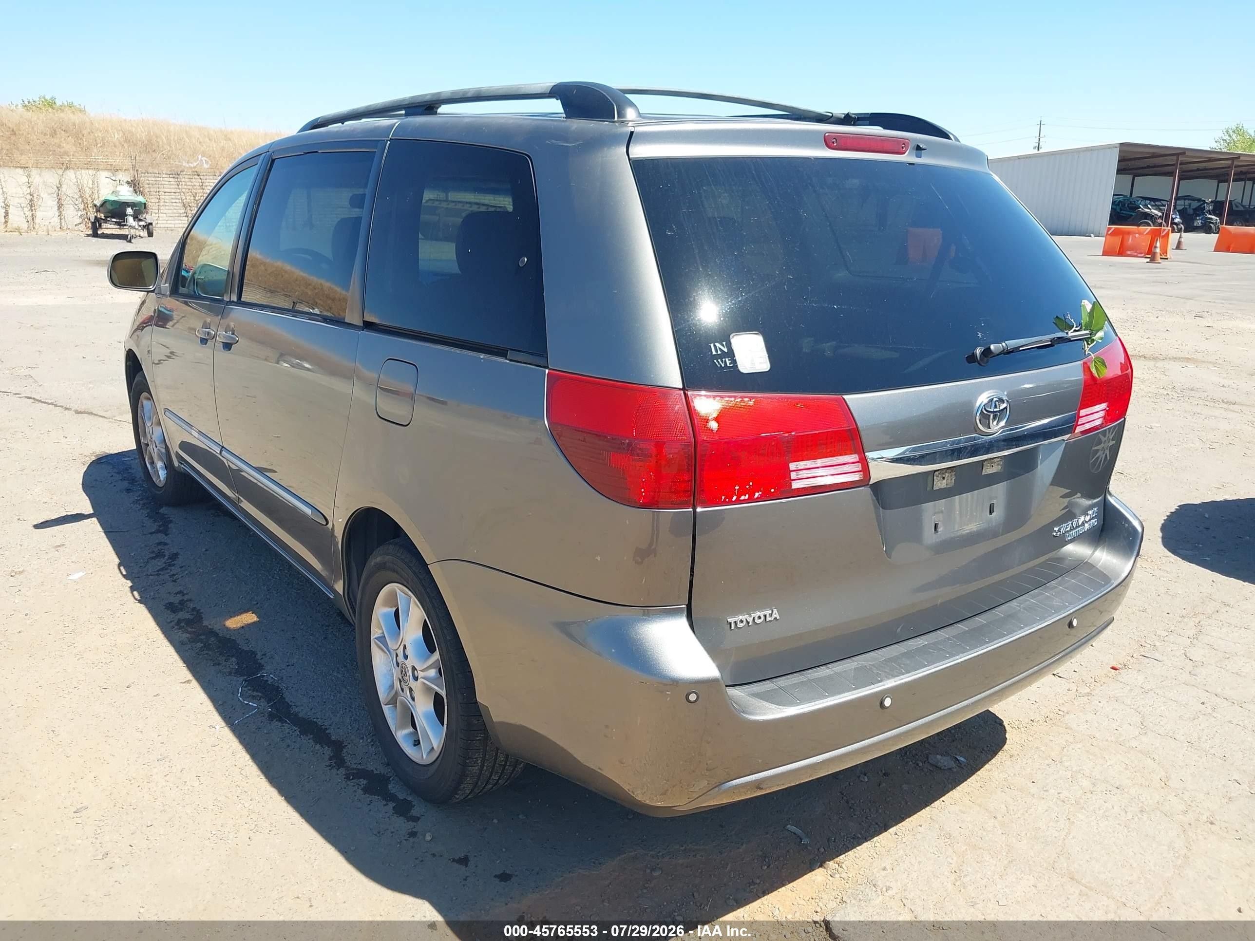 2005 Toyota Sienna Xle Limited Gray vin: 5TDBA22C35S050372