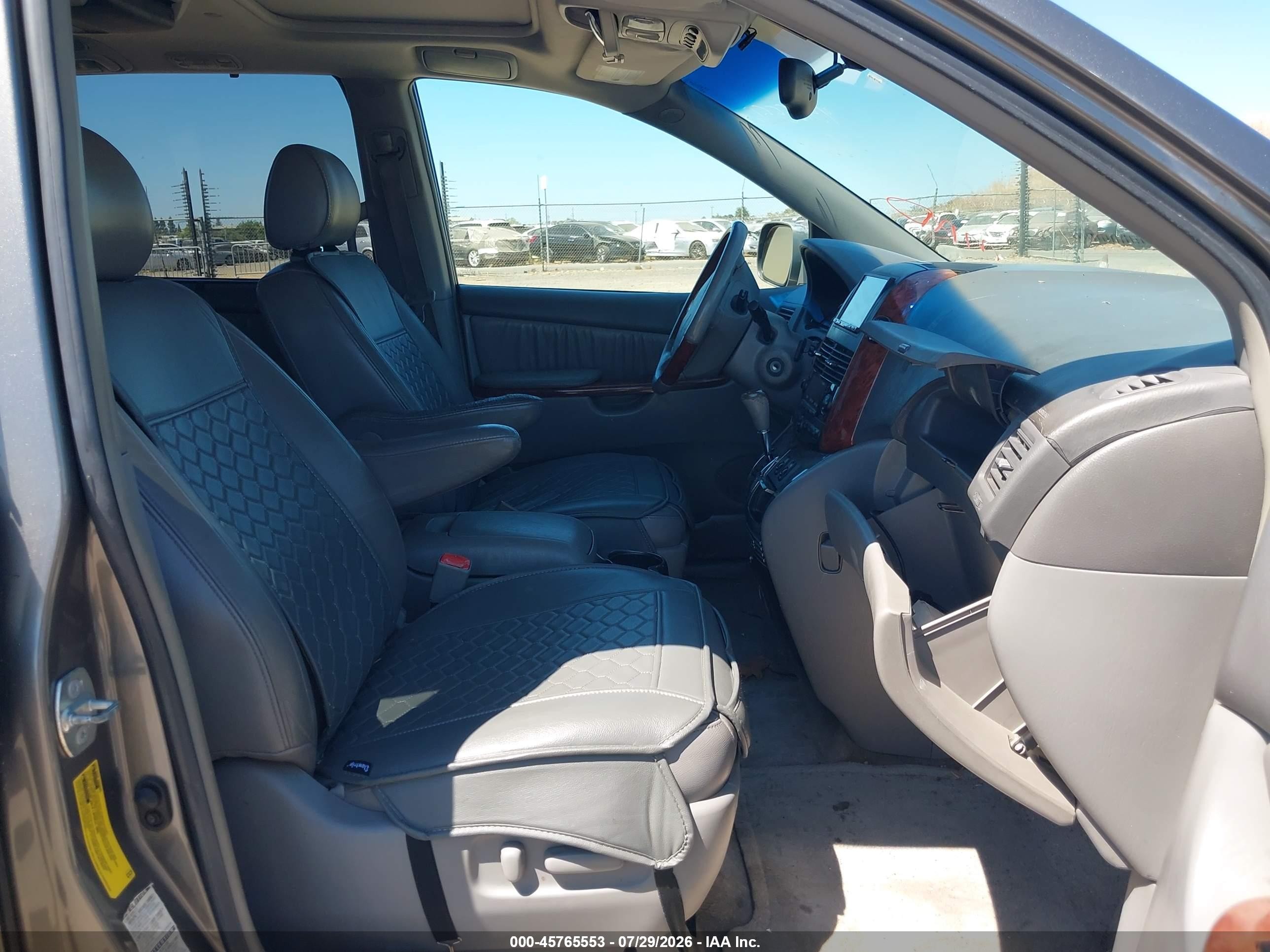 2005 Toyota Sienna Xle Limited Gray vin: 5TDBA22C35S050372