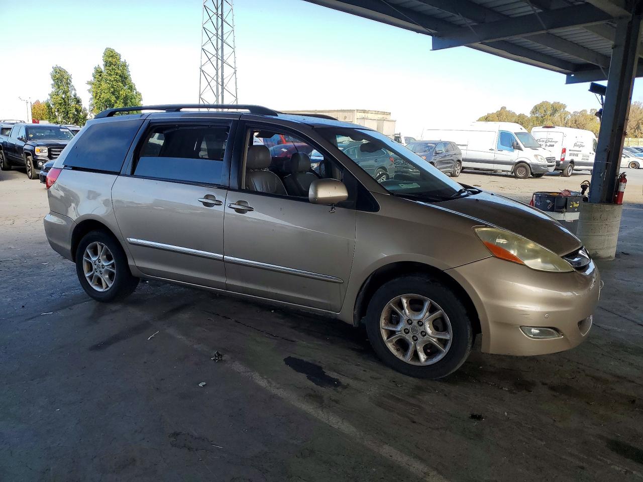 2006 Toyota Sienna Xle Limited 7 Passenger Tan vin: 5TDBA22C36S060496