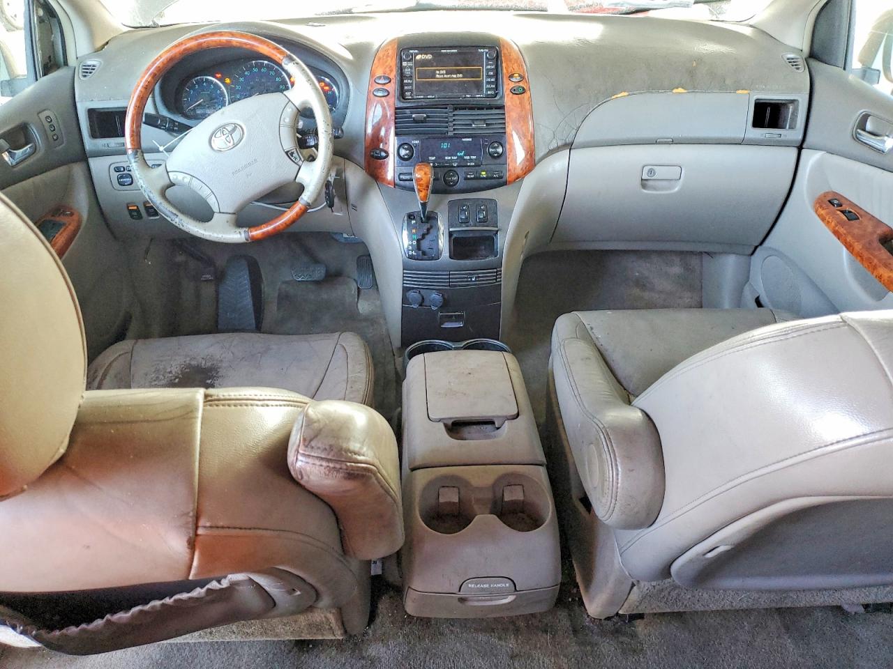 2006 Toyota Sienna Xle Limited 7 Passenger Tan vin: 5TDBA22C36S060496