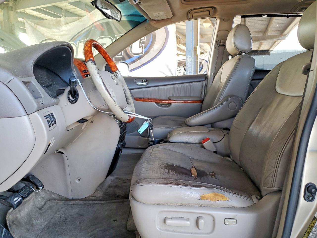 2006 Toyota Sienna Xle Limited 7 Passenger Tan vin: 5TDBA22C36S060496