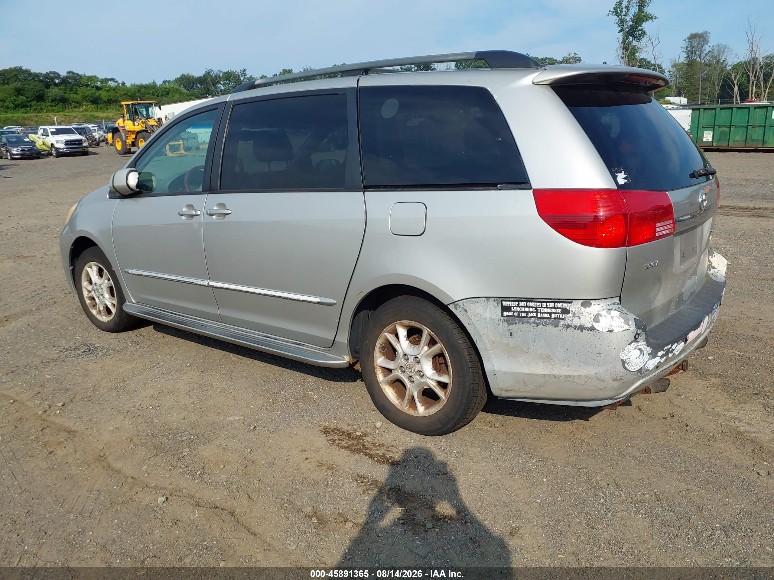 2004 Toyota Sienna Xle Limited Gold vin: 5TDBA22C44S000336
