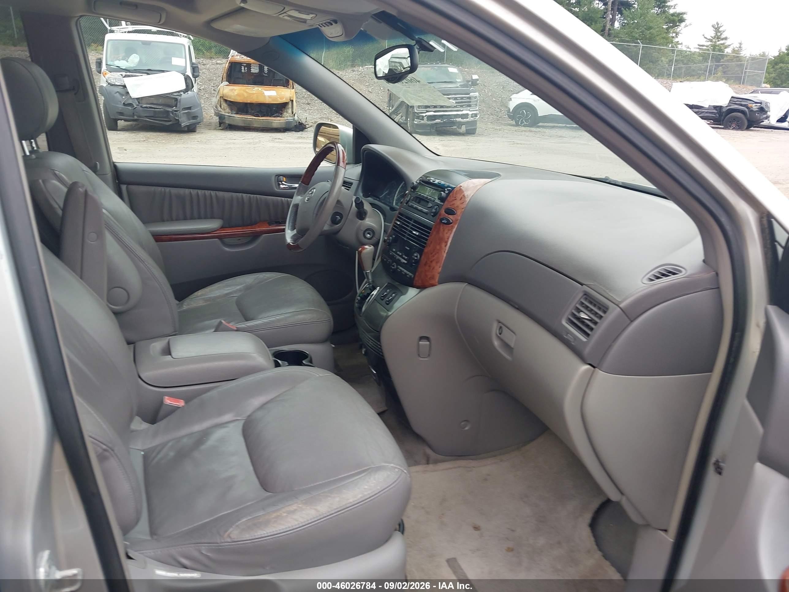 2004 Toyota Sienna Xle Limited Silver vin: 5TDBA22C44S003365