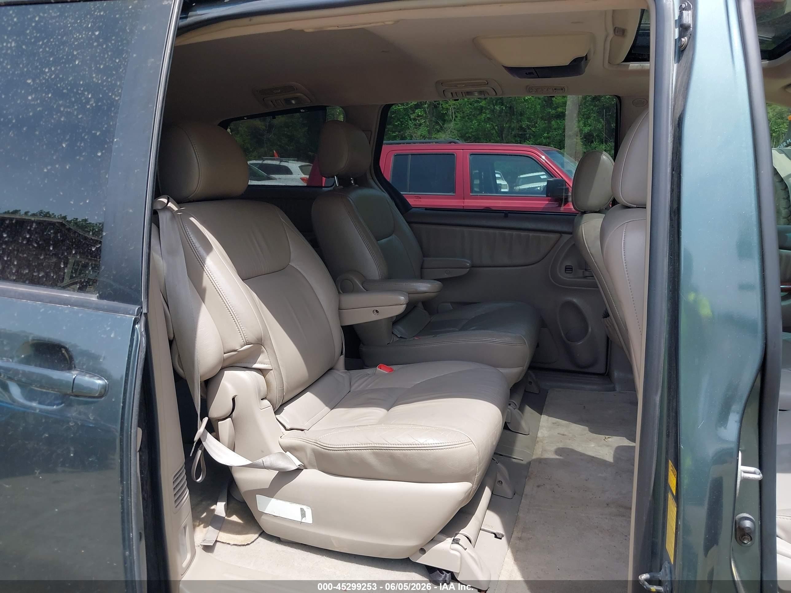 2004 Toyota Sienna Xle Limited Green vin: 5TDBA22C44S019923