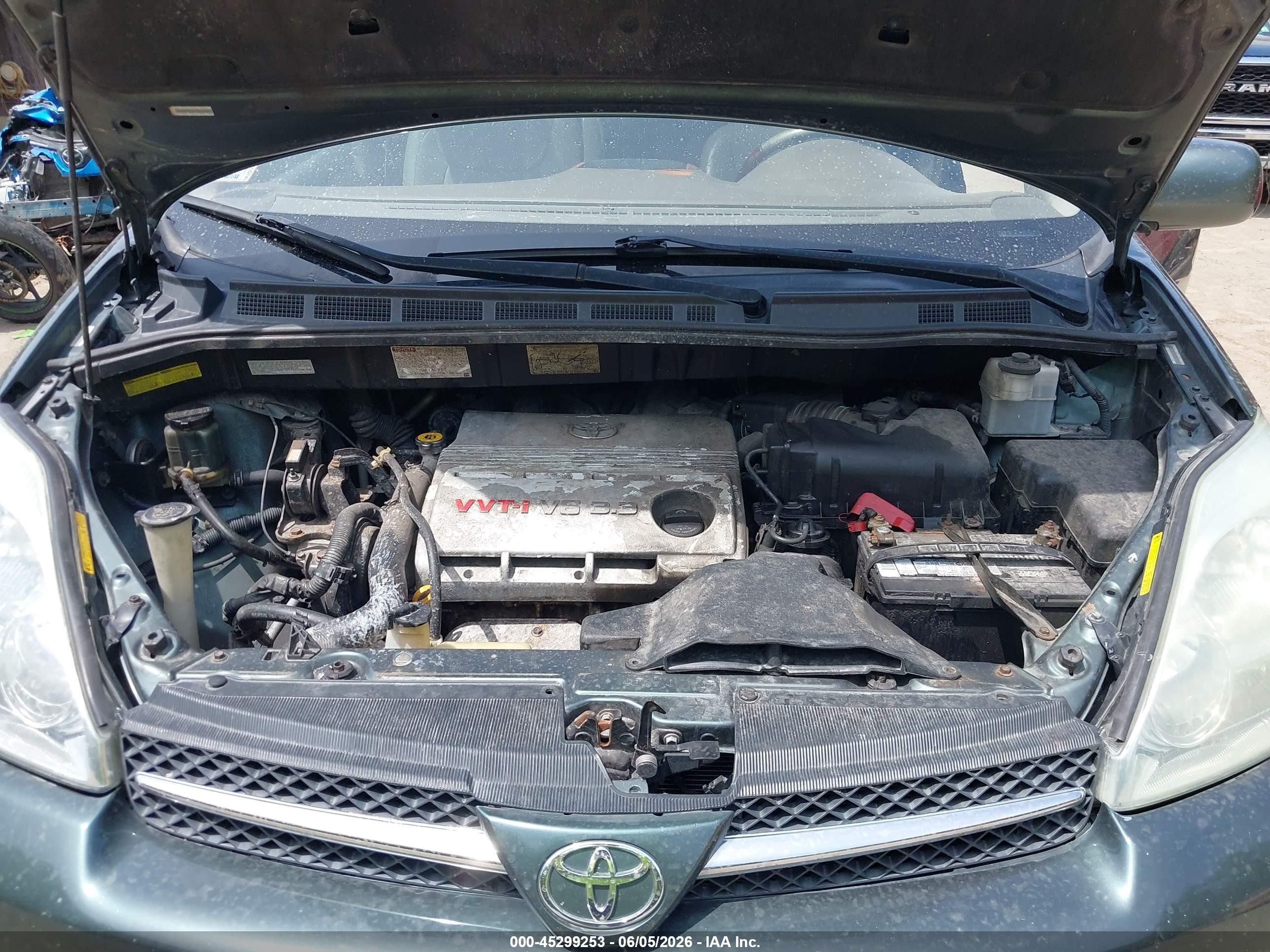 2004 Toyota Sienna Xle Limited Green vin: 5TDBA22C44S019923