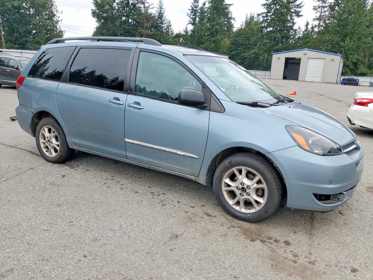 2004 Toyota Sienna Xle Limited 7 Passenger Blue vin: 5TDBA22C44S021879