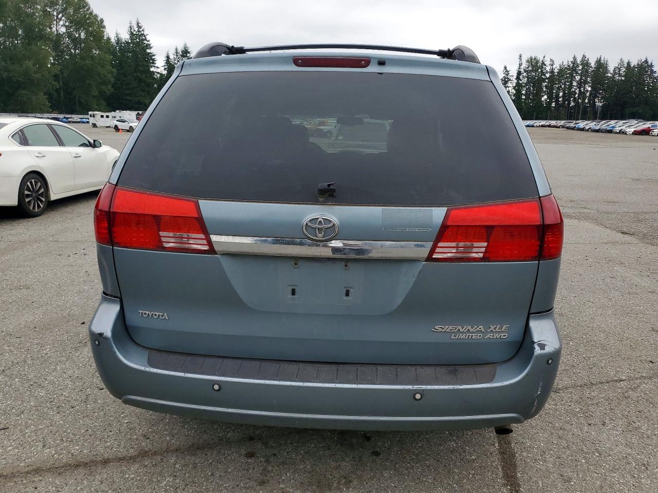 2004 Toyota Sienna Xle Limited 7 Passenger Blue vin: 5TDBA22C44S021879