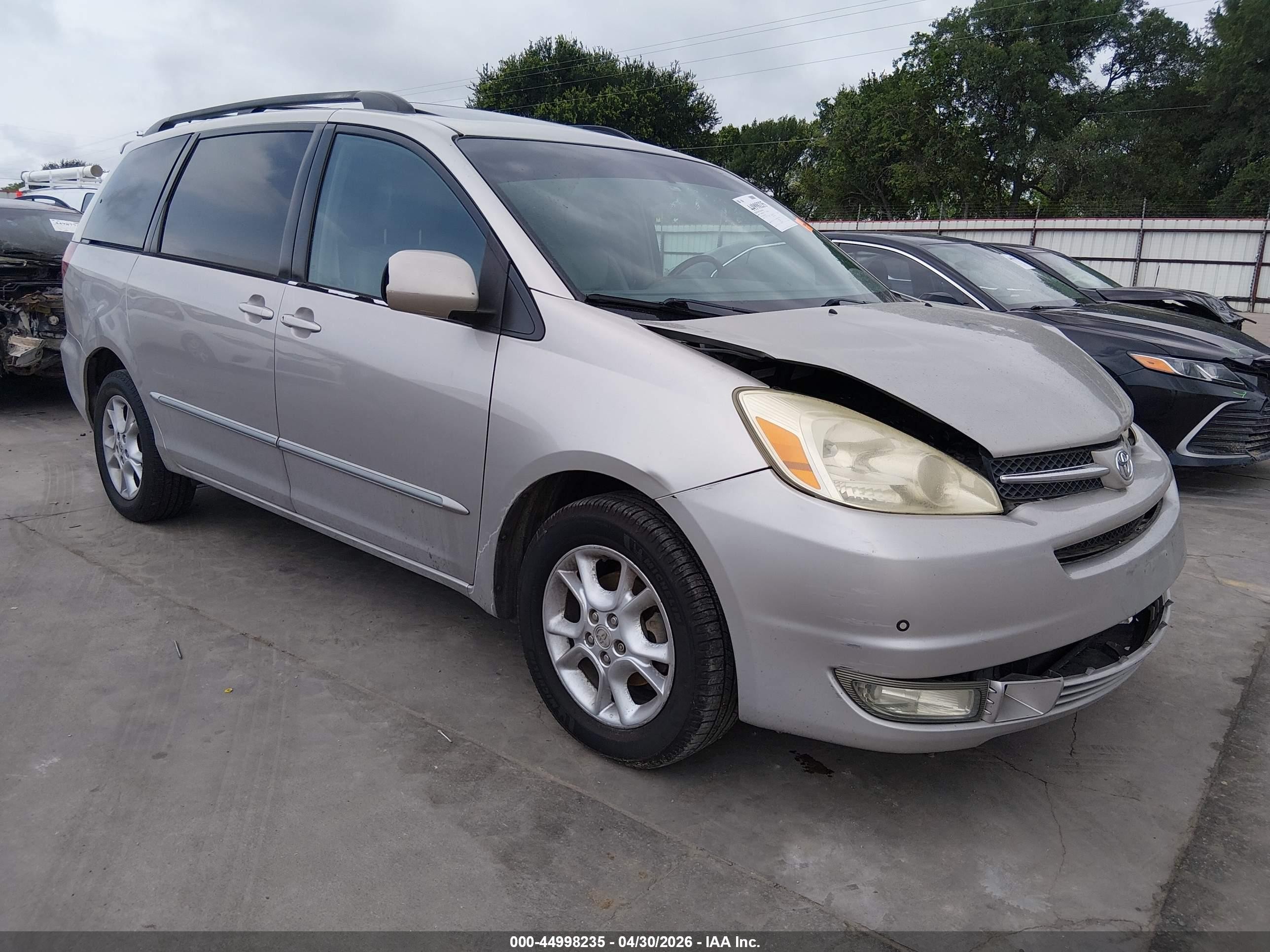 2005 Toyota Sienna Xle Limited Gray vin: 5TDBA22C45S030034